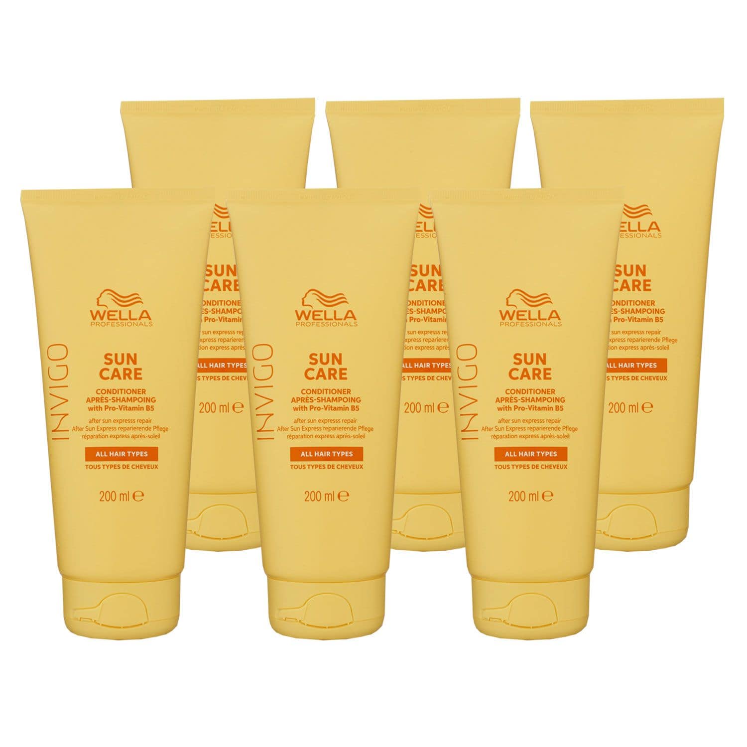Wella Invigo Sun 6 x 200 ml After Sun Express Conditioner Set