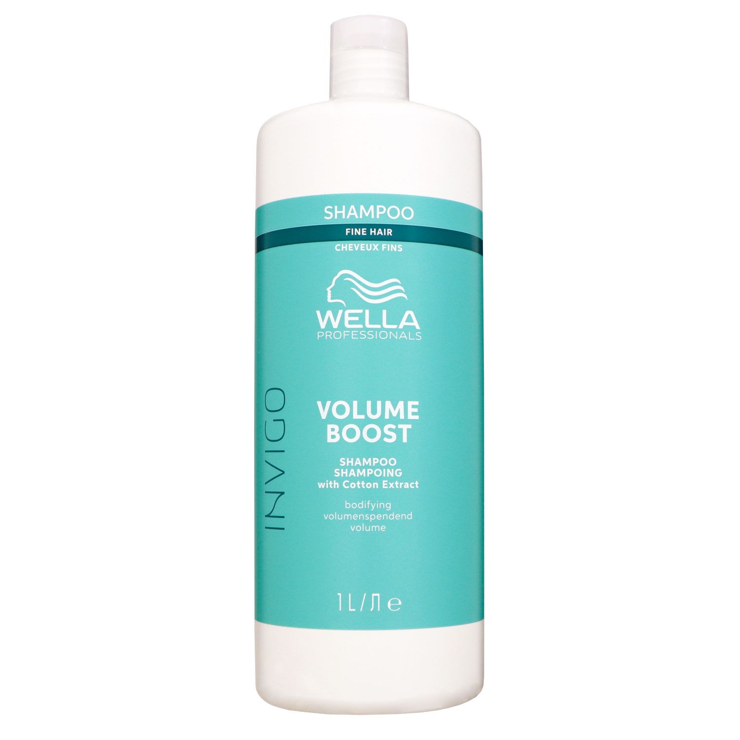 Wella Invigo Volume Boost 1000 ml Volumen Shampoo f�r feines Haar
