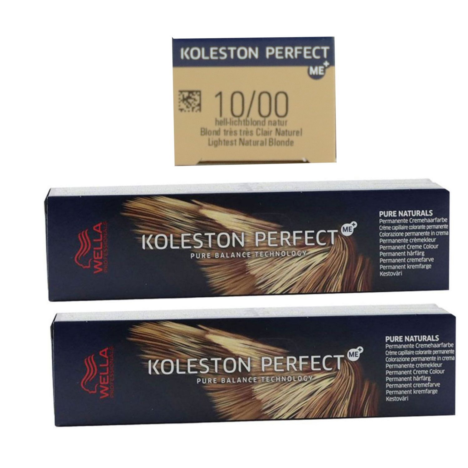 Wella Koleston 2 x 60 ml 10/00 hell lichtblond natur Set