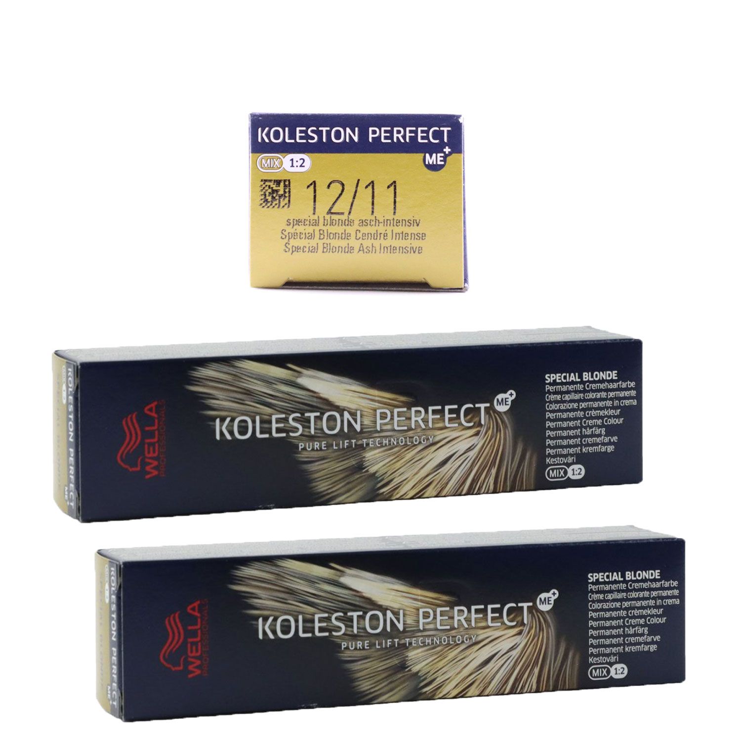 Wella Koleston 2 x 60 ml 12/11 Spezialblond asch intensiv Set