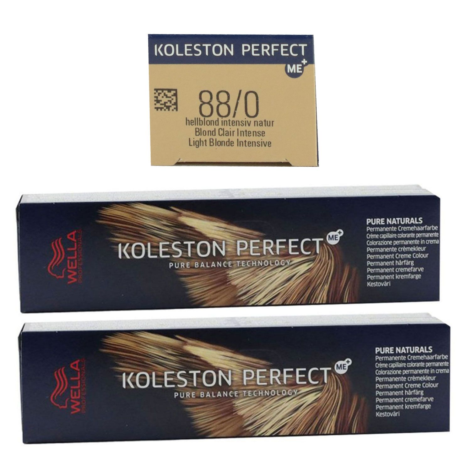 Wella Koleston 2 x 60 ml 88/0 hellblond intensiv natur Set