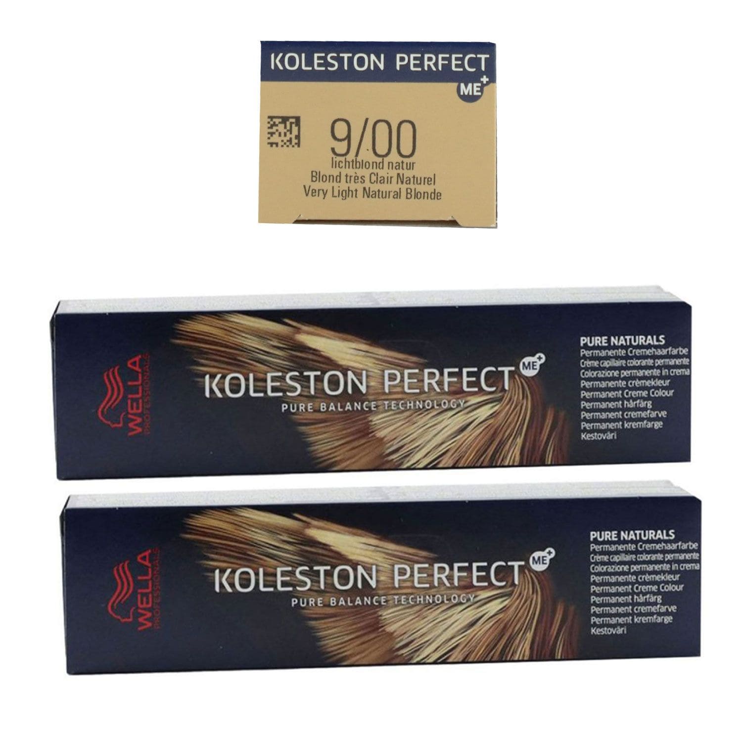 Wella Koleston 2 x 60 ml 9/00 lichtblond natur Set