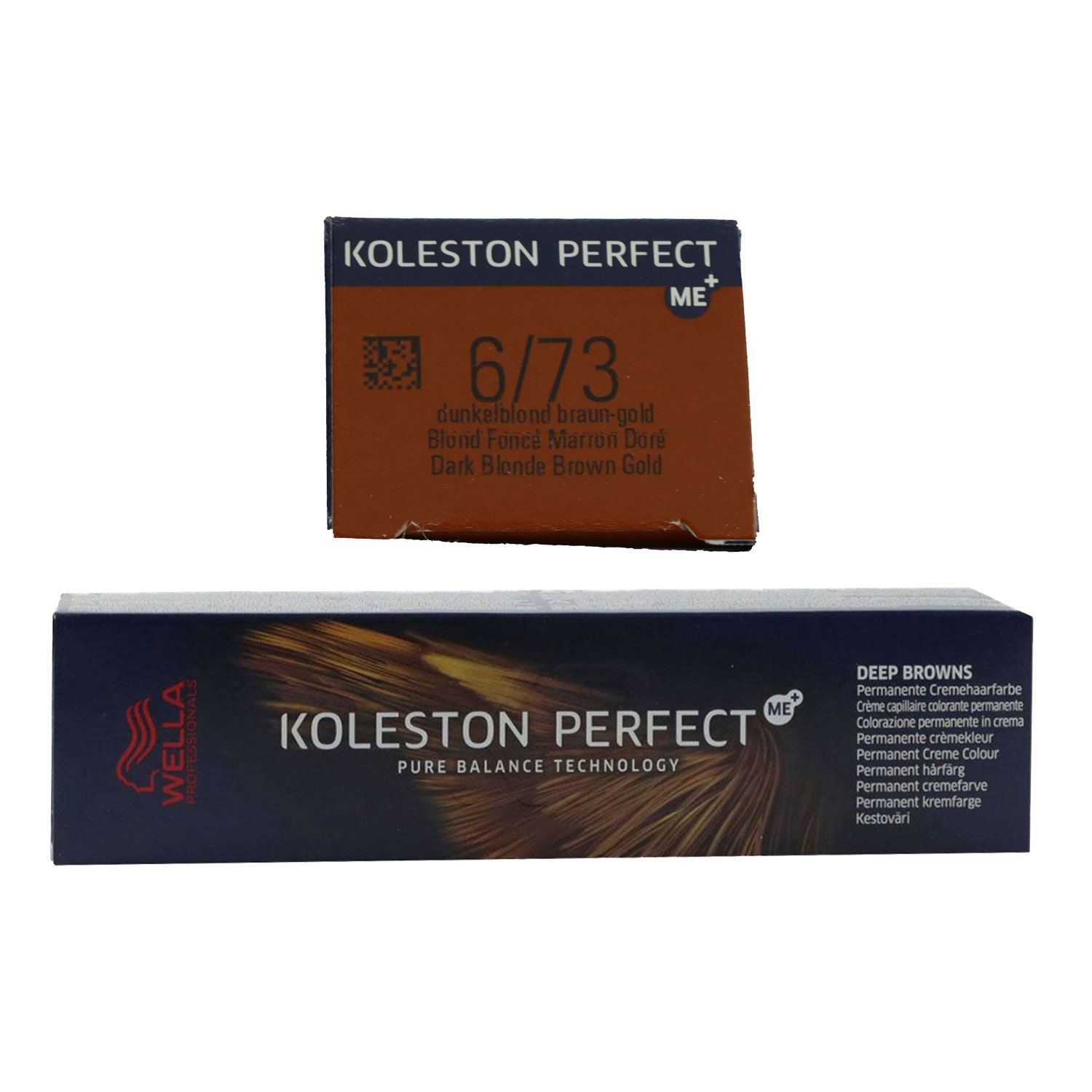 Wella Koleston Perfect ME Deep Browns 60 ml 6/73 dunkelblond braun gold