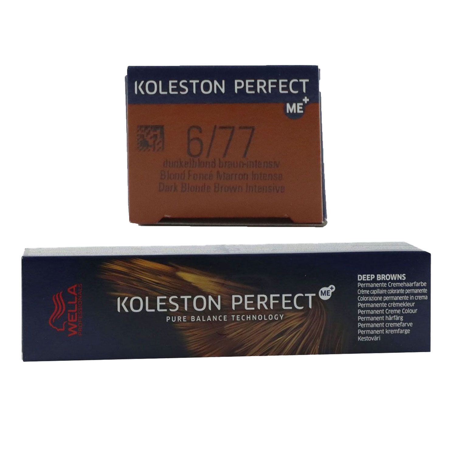 Wella Koleston Perfect ME Deep Browns 60 ml 6/77 dunkelblond braun-intensiv
