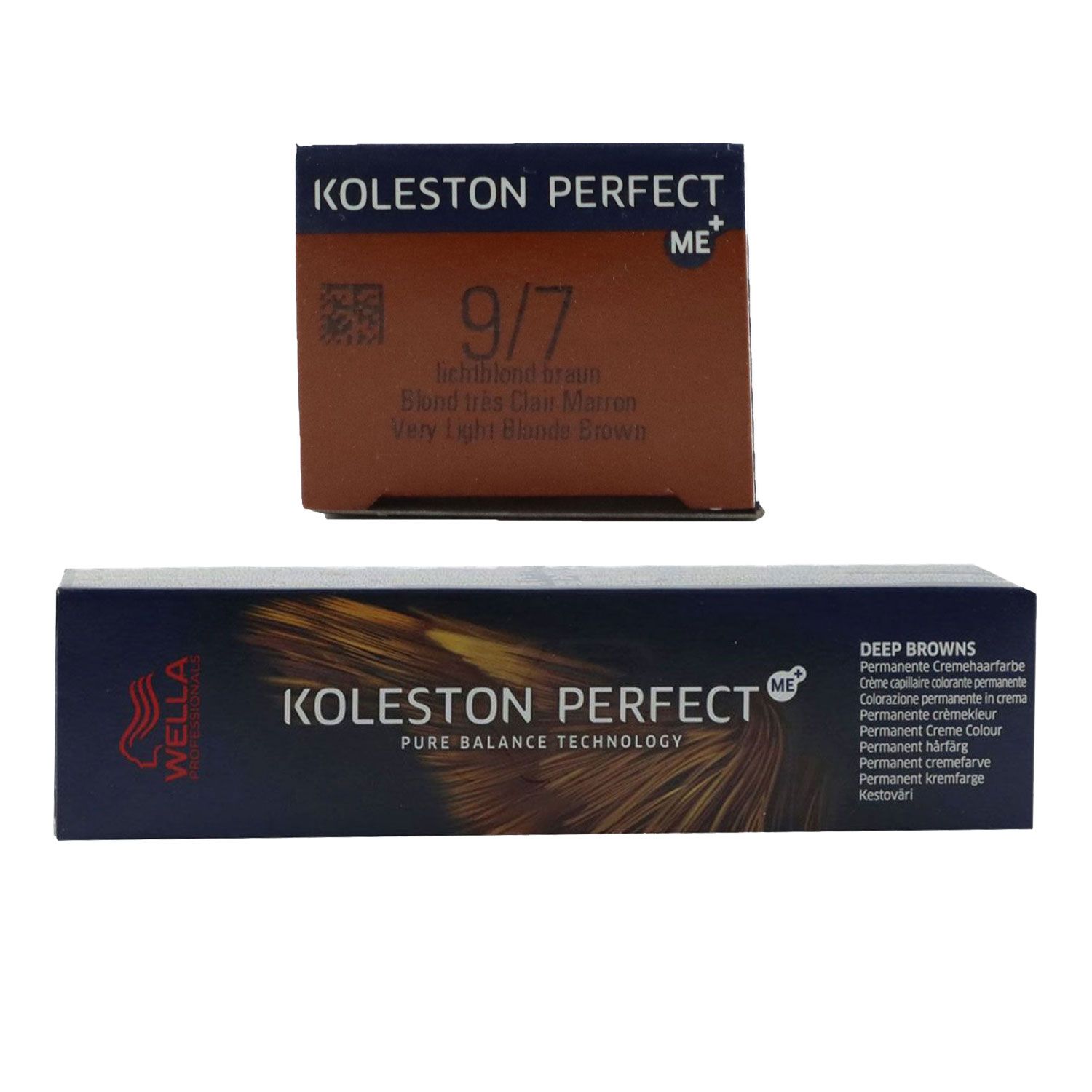 Wella Koleston Perfect ME Deep Browns 60 ml 9/7 lichtblond braun