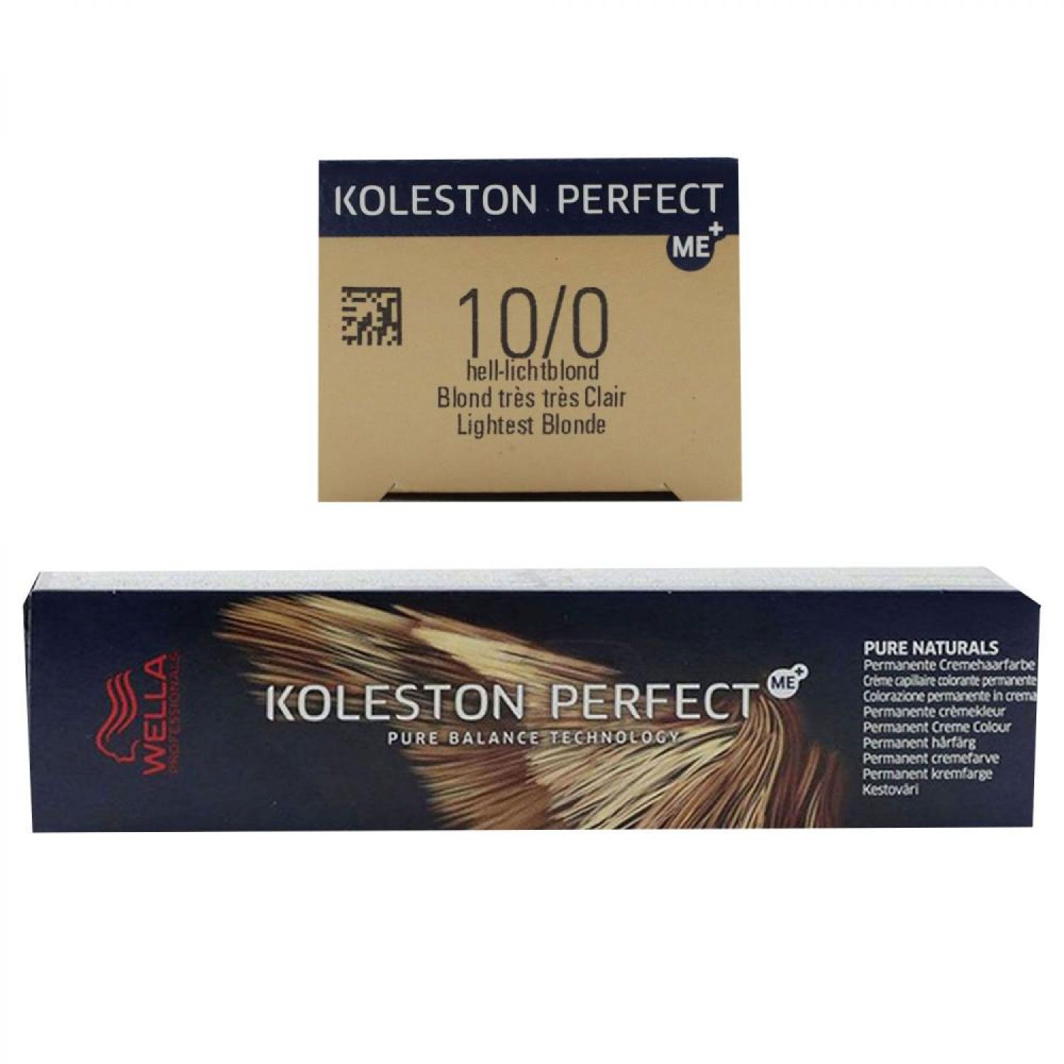 Wella Koleston Perfect ME Pure Naturals 60 ml 10/0 hell lichtblond