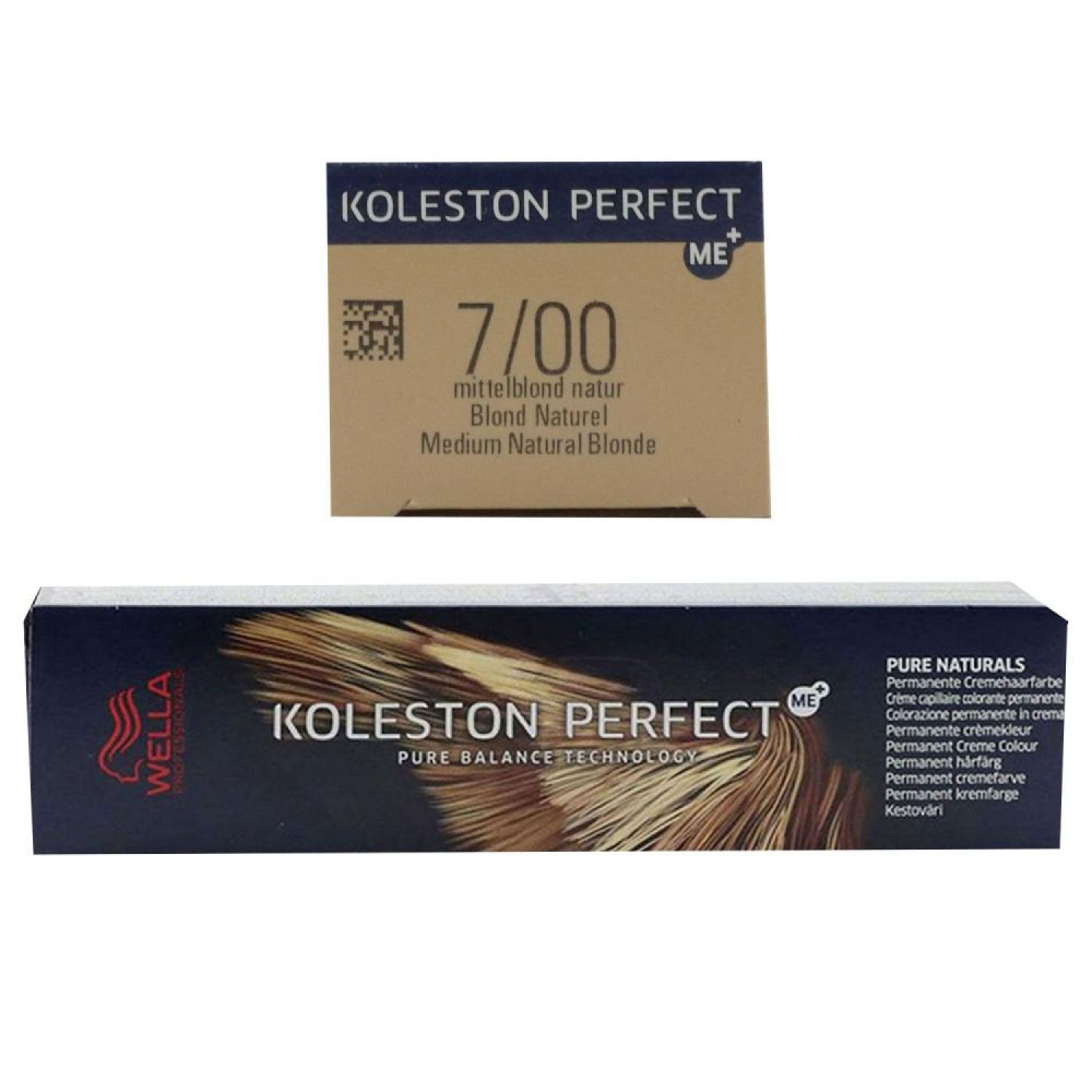 Wella Koleston Perfect ME Pure Naturals 60 ml 7/00 mittelblond natur