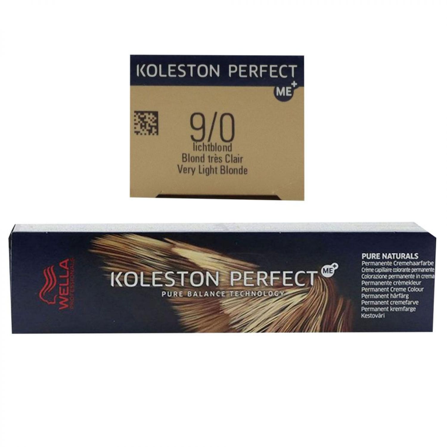 Wella Koleston Perfect ME Pure Naturals 60 ml 9/0 lichtblond
