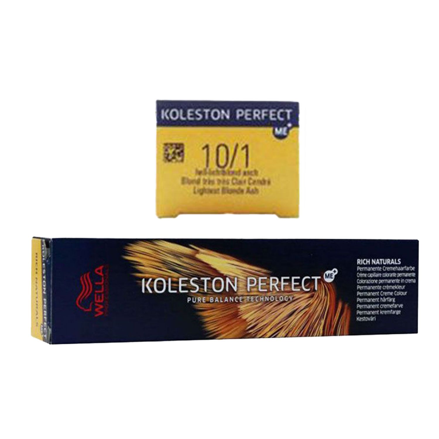 Wella Koleston Perfect ME Rich Naturals 60 ml 10/1 hell lichtblond asch