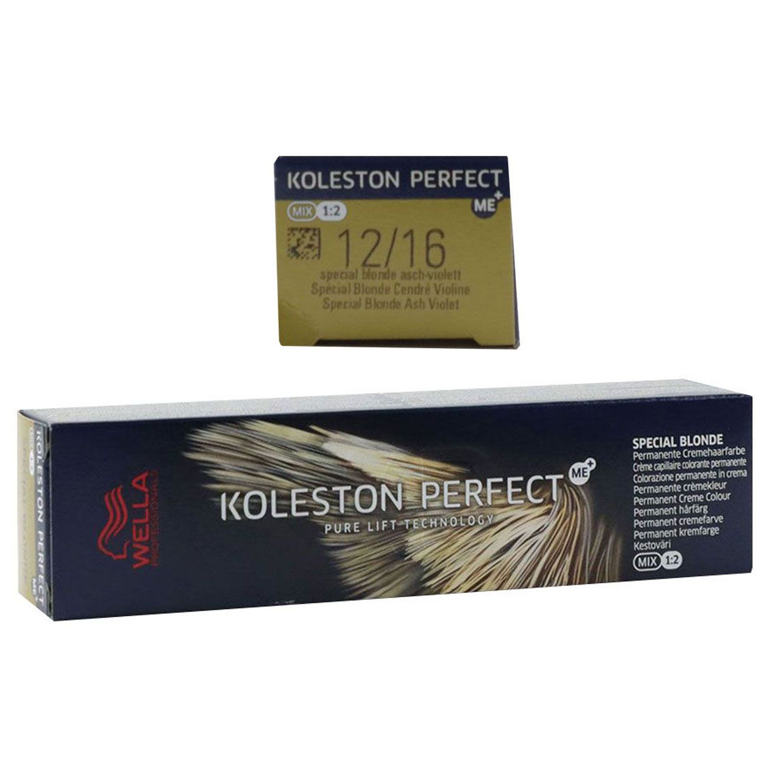 Wella Koleston Perfect ME Special Blonde 60 ml 12/16 Spezialblond asch violett
