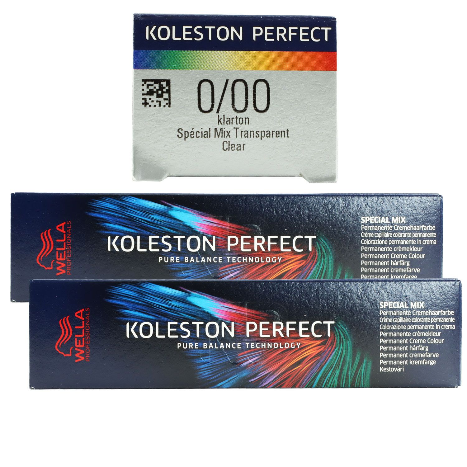 Wella Koleston Perfect ME Special Mix 2 x 60 ml 0/00 Klarton Set