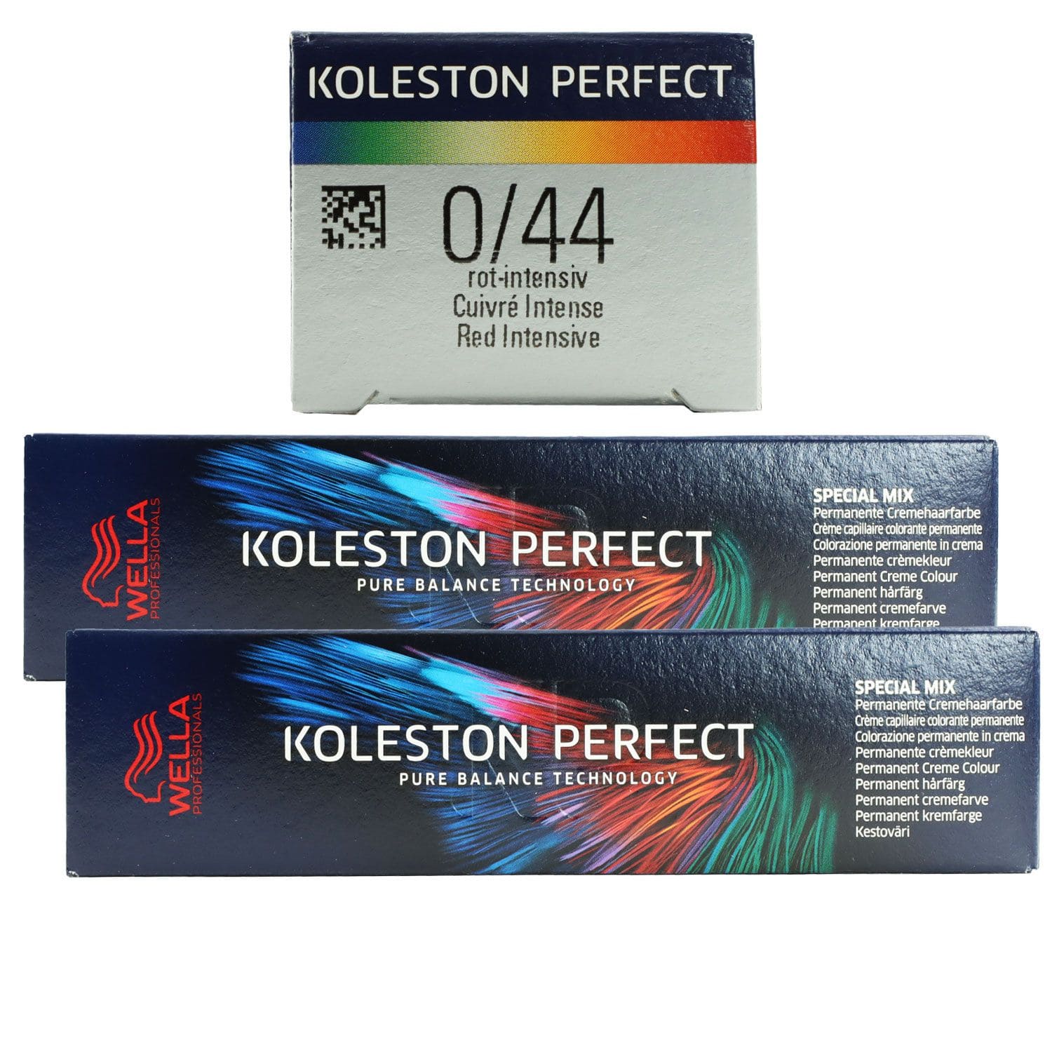 Wella Koleston Perfect ME Special Mix 2 x 60 ml 0/44 Rot Intensiv Set