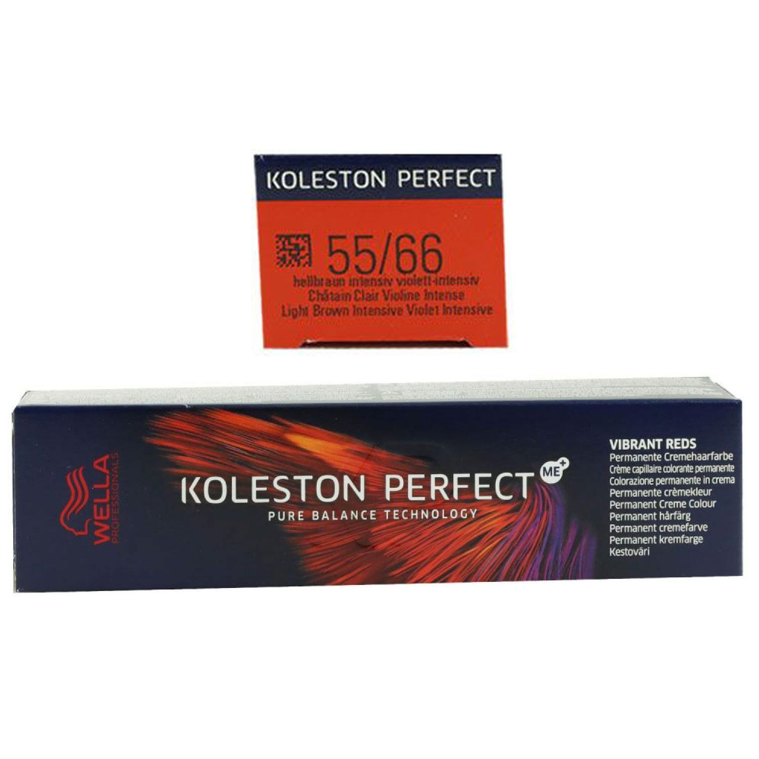 Wella Koleston Vibrant Reds 60 ml 55/66 hellbraun intensiv violett intensiv