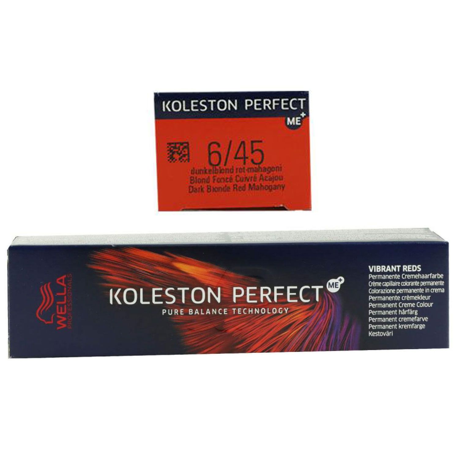 Wella Koleston Vibrant Reds 60 ml 6/45 dunkelblond rot mahagoni