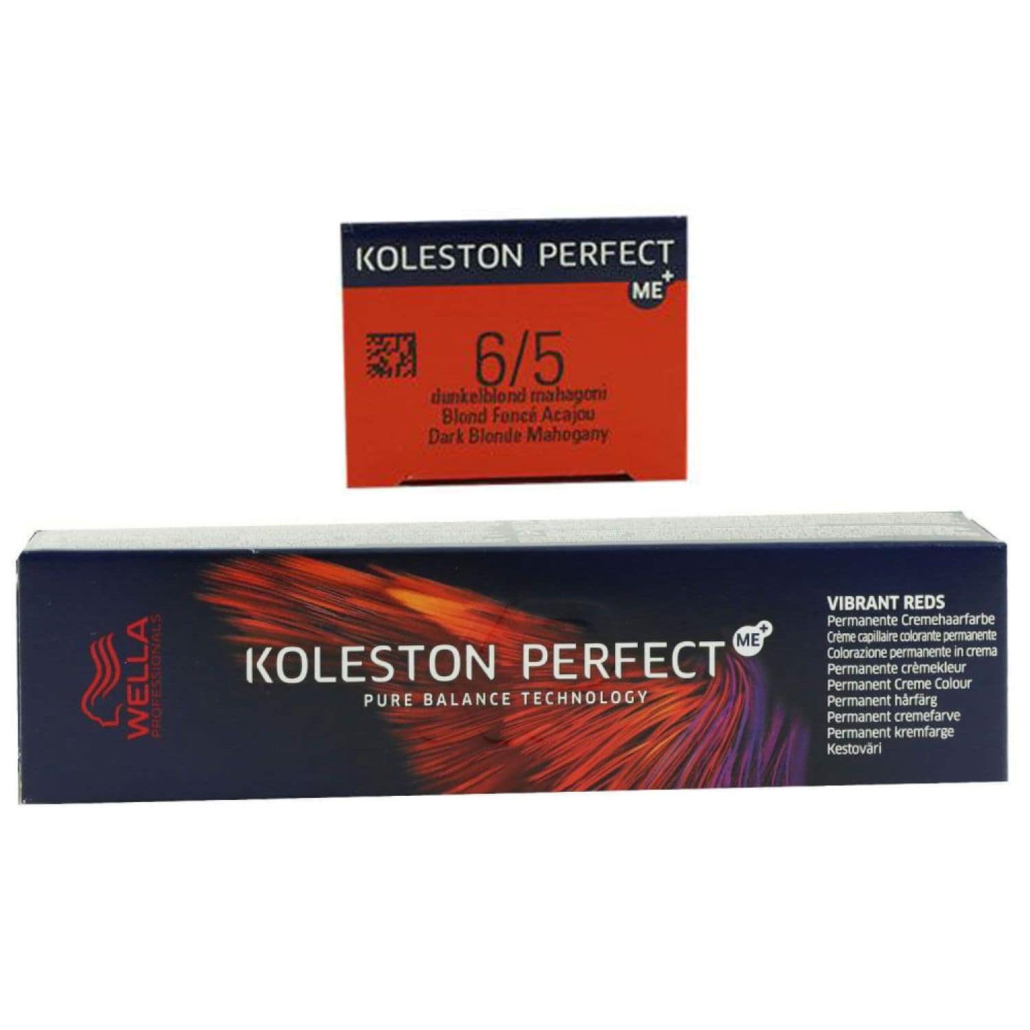 Wella Koleston Vibrant Reds 60 ml 6/5 dunkelblond mahagoni