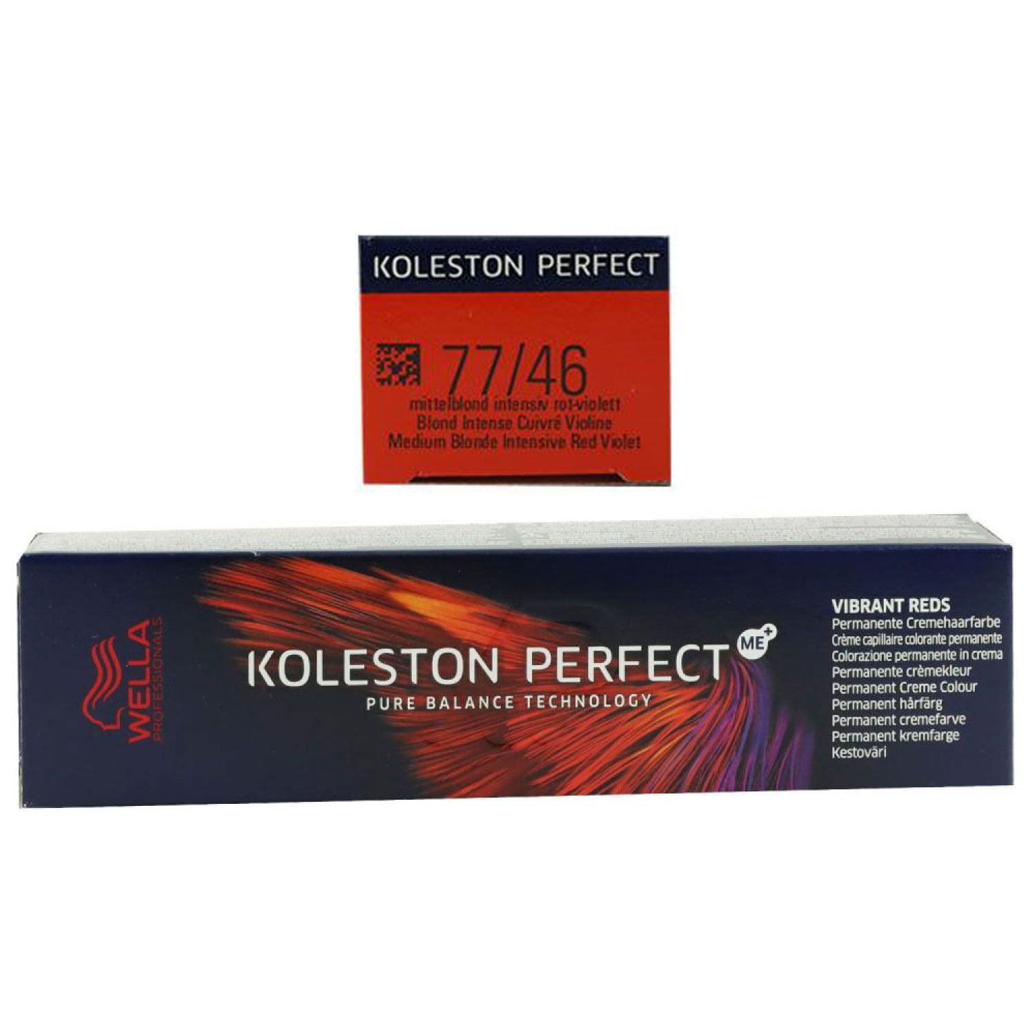 Wella Koleston Vibrant Reds 60 ml 77/46 mittelblond intensiv rot violett
