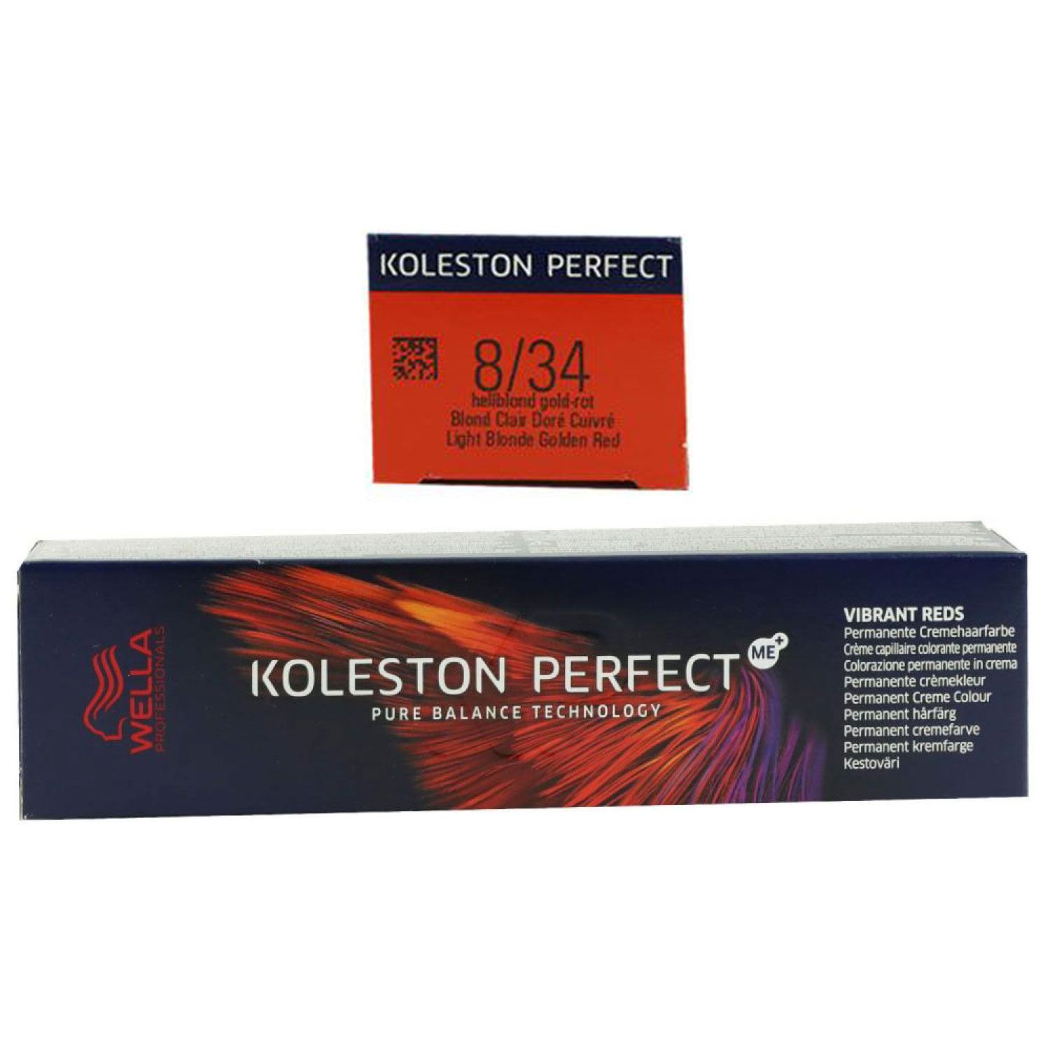 Wella Koleston Vibrant Reds 60 ml 8/34 hellblond gold rot