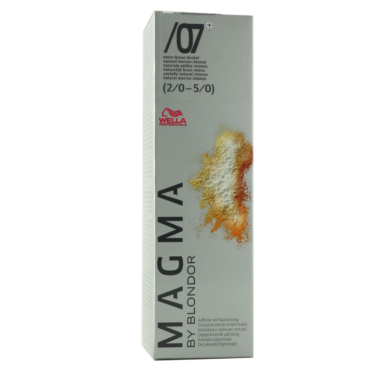 Wella Magma 120g /07+ natur-braun dunkel aufhellende Str�hnen-Haarfarbe