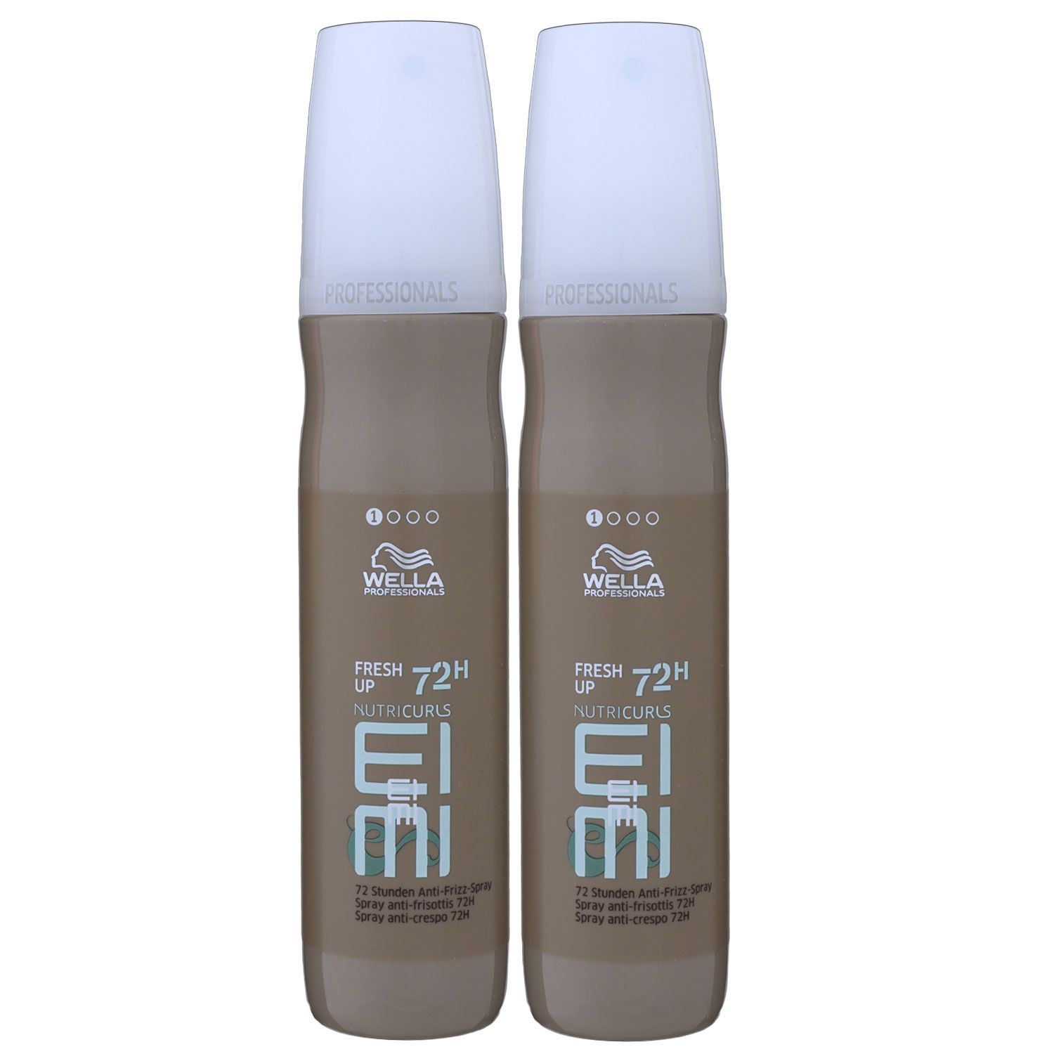 Wella Nutricurls Fresh Up 2 x 150 ml Anti-Frizz-Spray Set