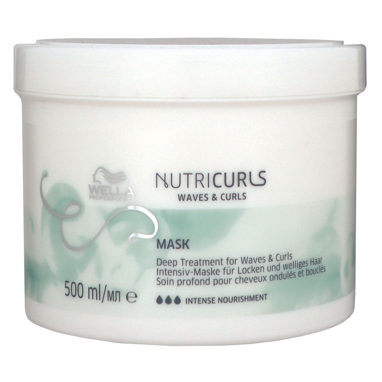 Wella Nutricurls Intensiv Maske f�r welliges Haar und Locken 500 ml