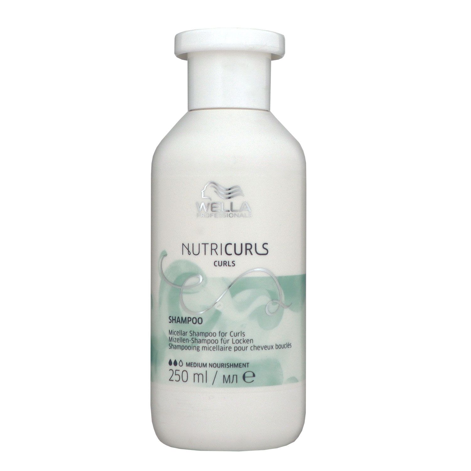 Wella Nutricurls Micellar Curls 250 ml Shampoo f�r welliges Haar