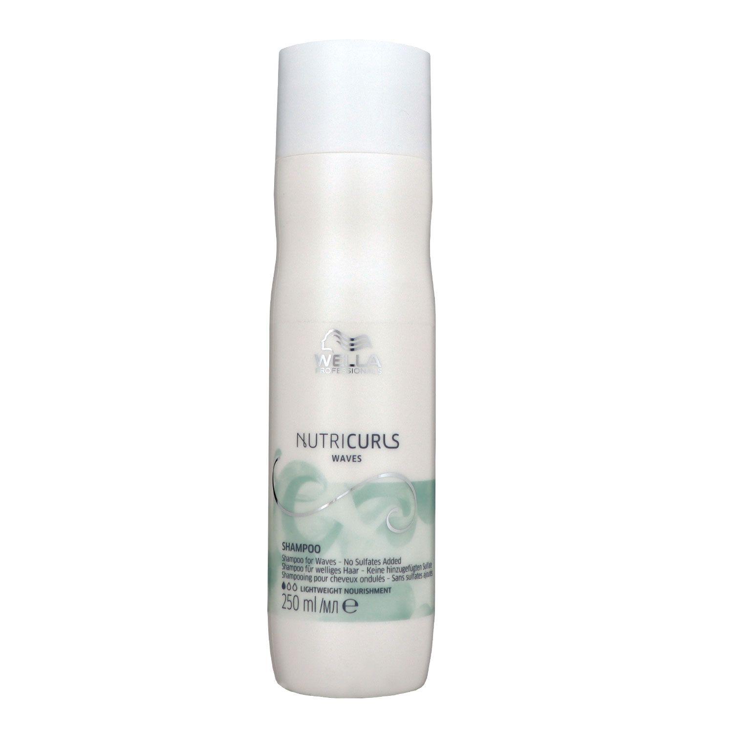 Wella Nutricurls Micellar Waves 250 ml Shampoo f�r welliges Haar