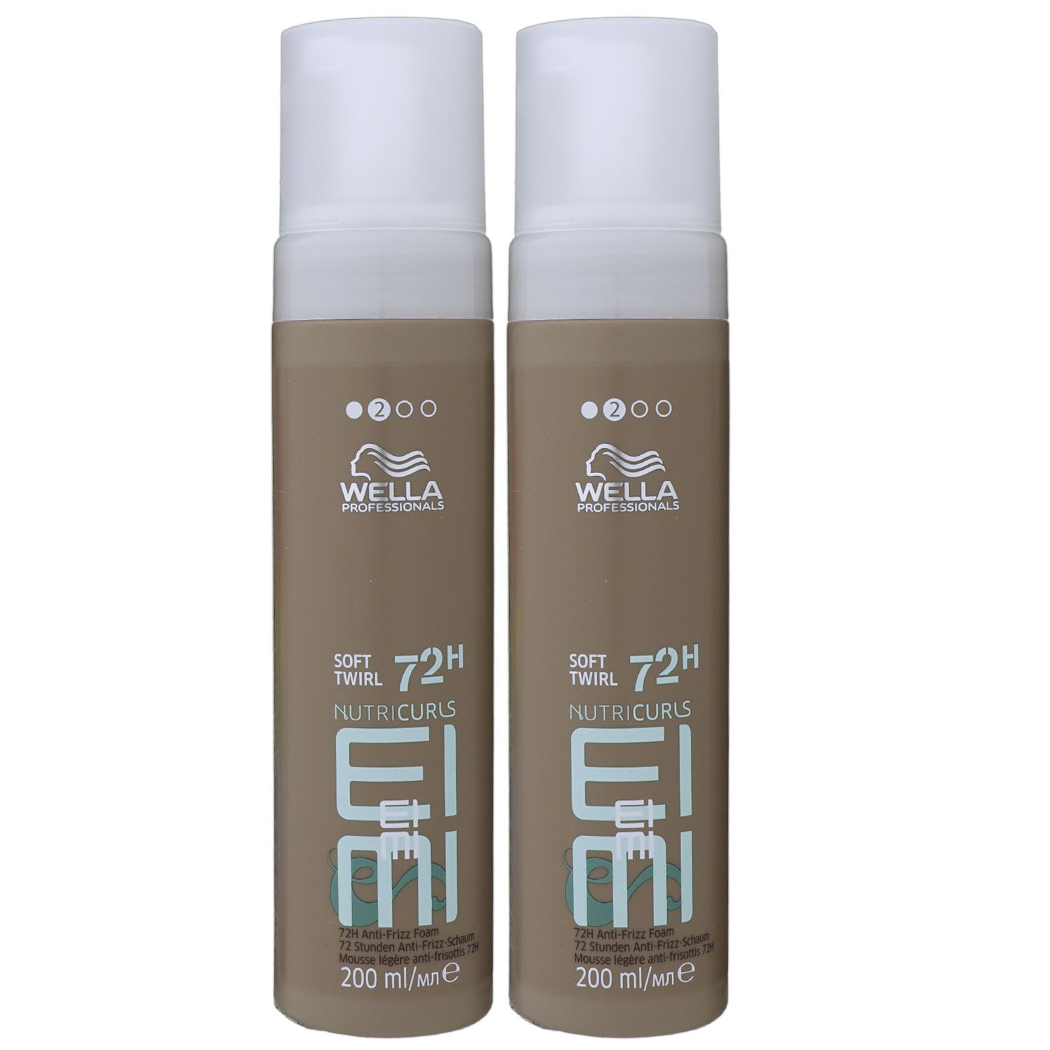 Wella Nutricurls Soft Twirl 2 x 200 mlAnti-Frizz-Schaum Set