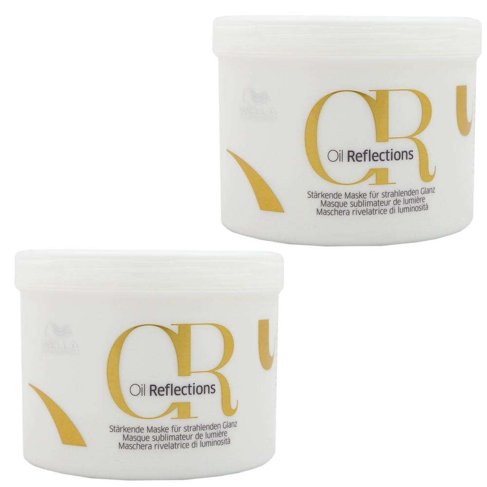 Wella Oil Reflections 2 x 500 ml Maske f�r Glanz Set