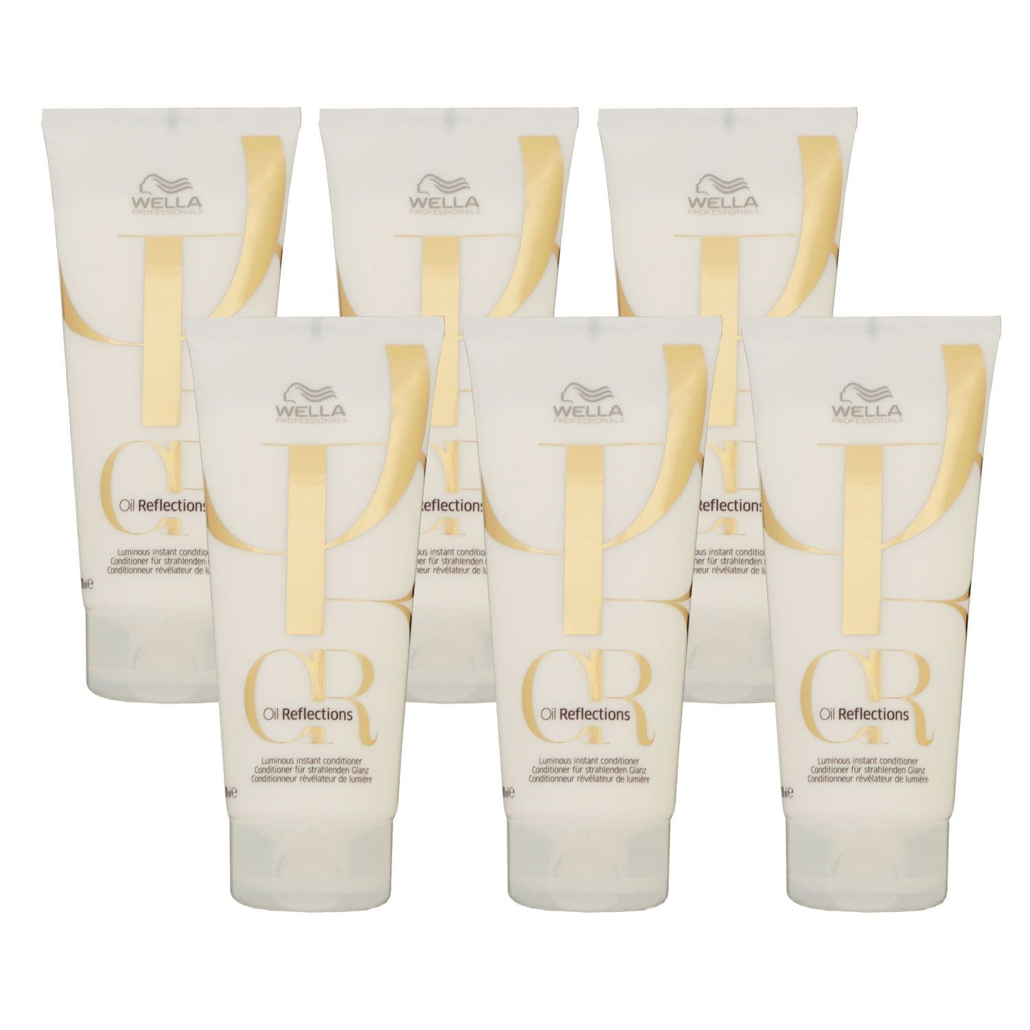 Wella Oil Reflections 6 x 200 ml Conditioner Set