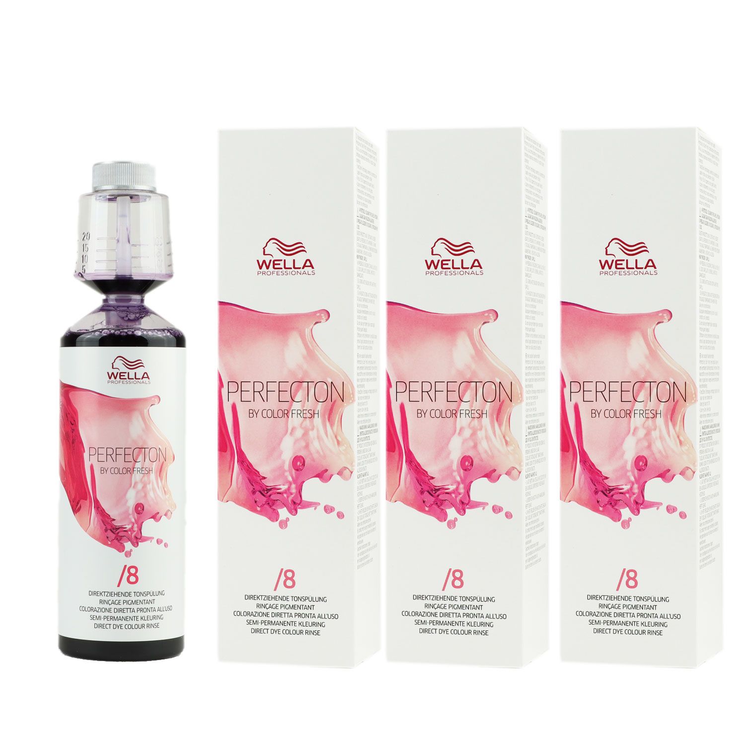 Wella Perfecton by Color Fresh 3 x 250 ml /8 Perl