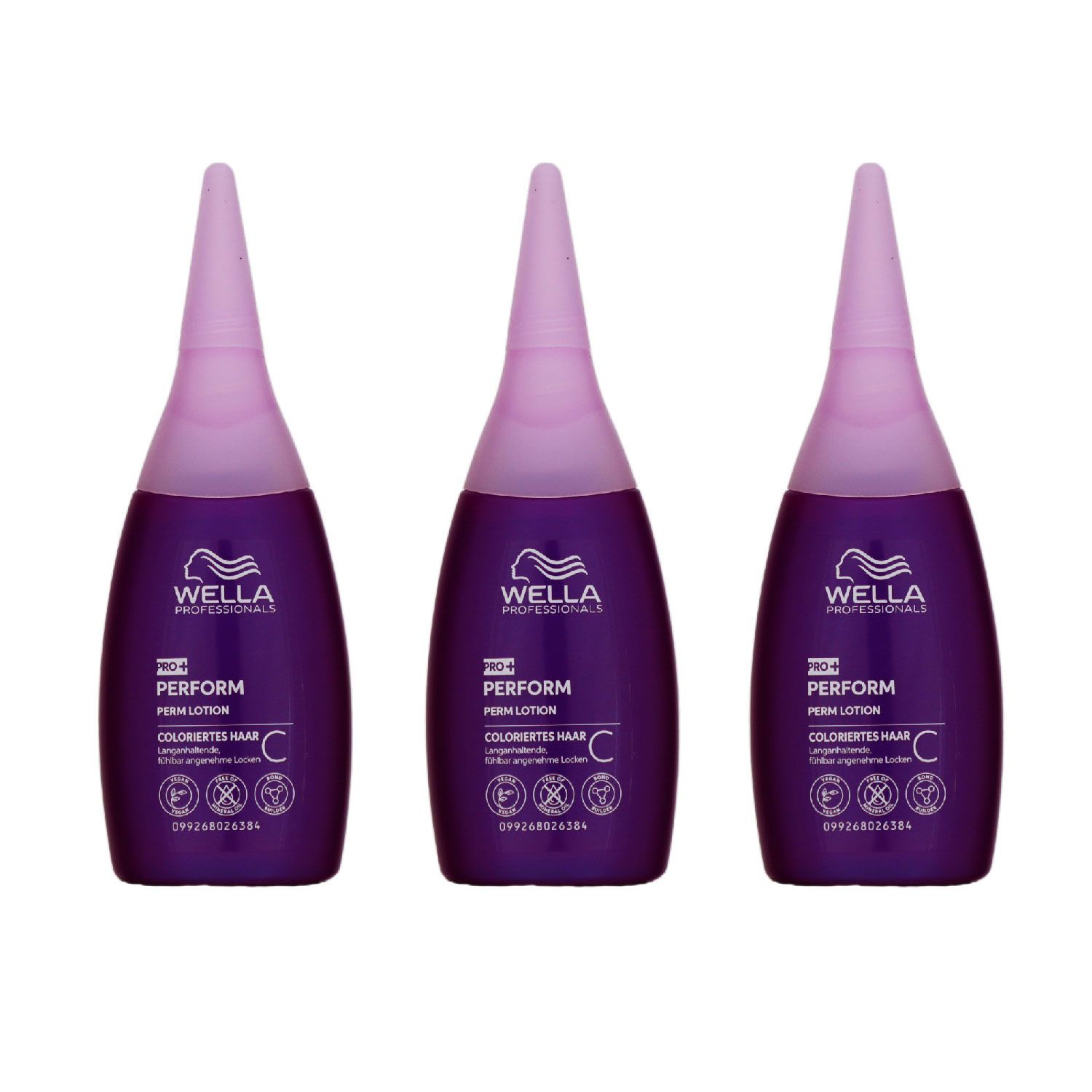Wella Pro+ Perform C 3 x 75 ml Welllotion f�r coloriertes Haar Set