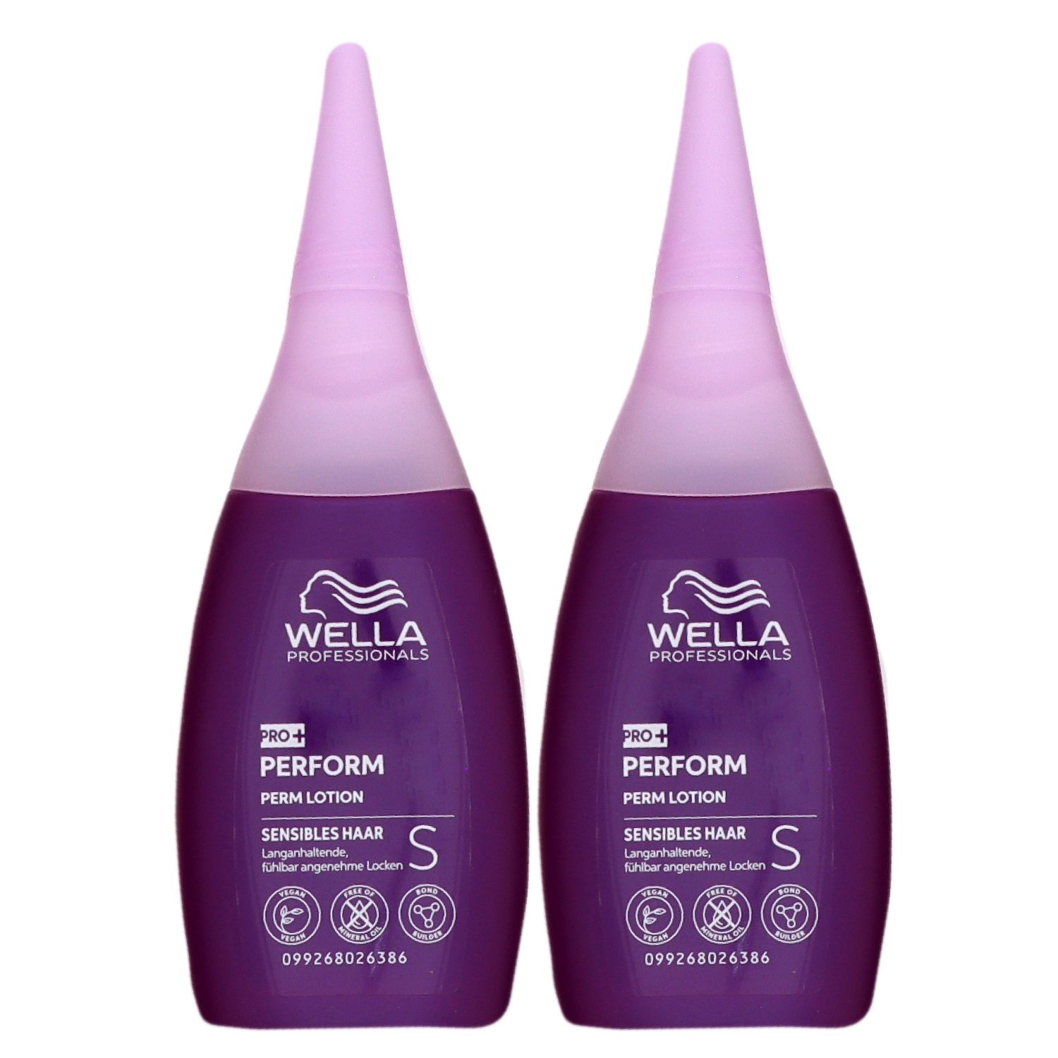 Wella Pro+ Perform S 2 x 75 ml Perm Lotion Welllotion f�r sensibles Haar Set