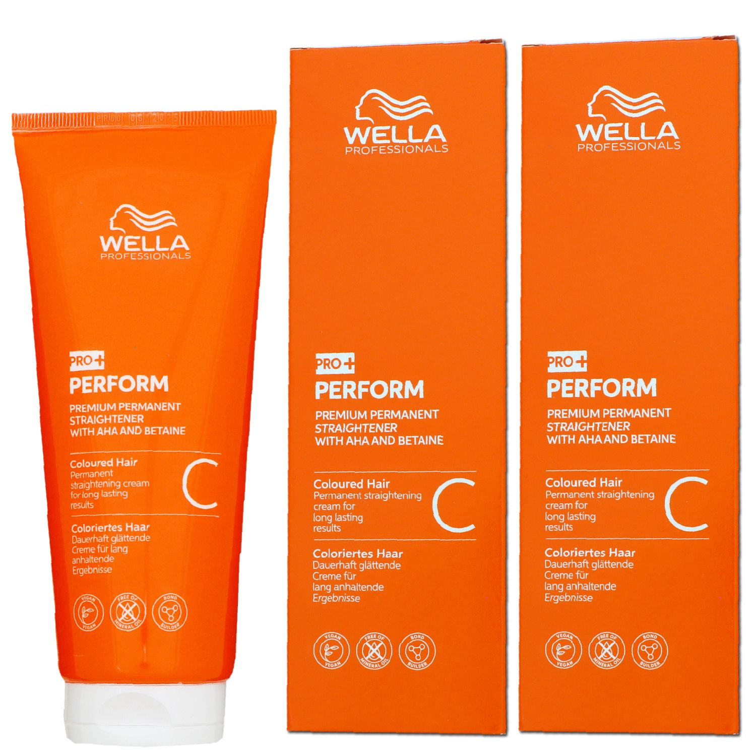 Wella Pro+ Perform Straightener C 2 x 200 ml Gl�ttungscreme Set