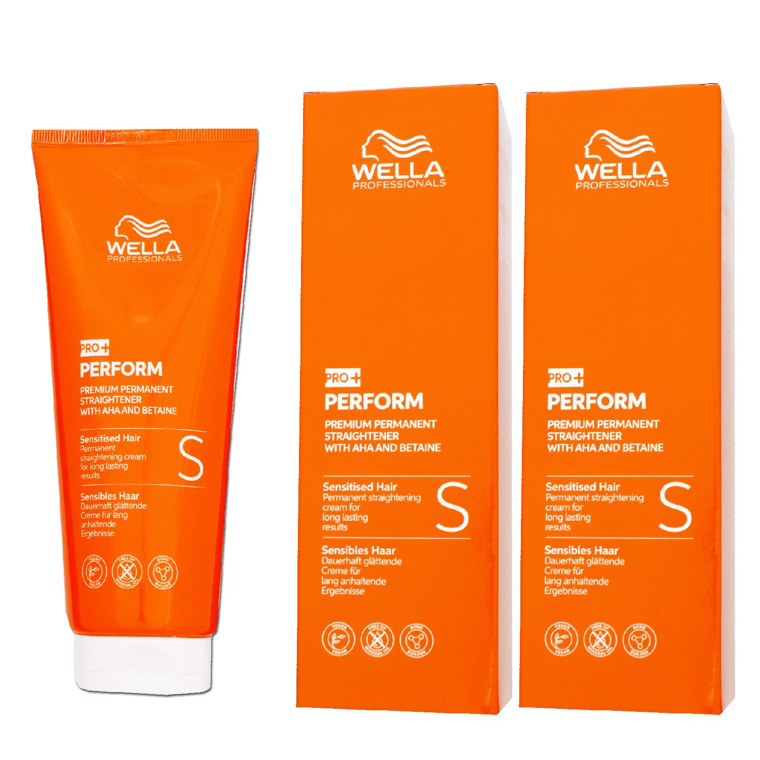 Wella Pro+ Perform Straightener S 2 x 200 ml Gl�ttungscreme Set