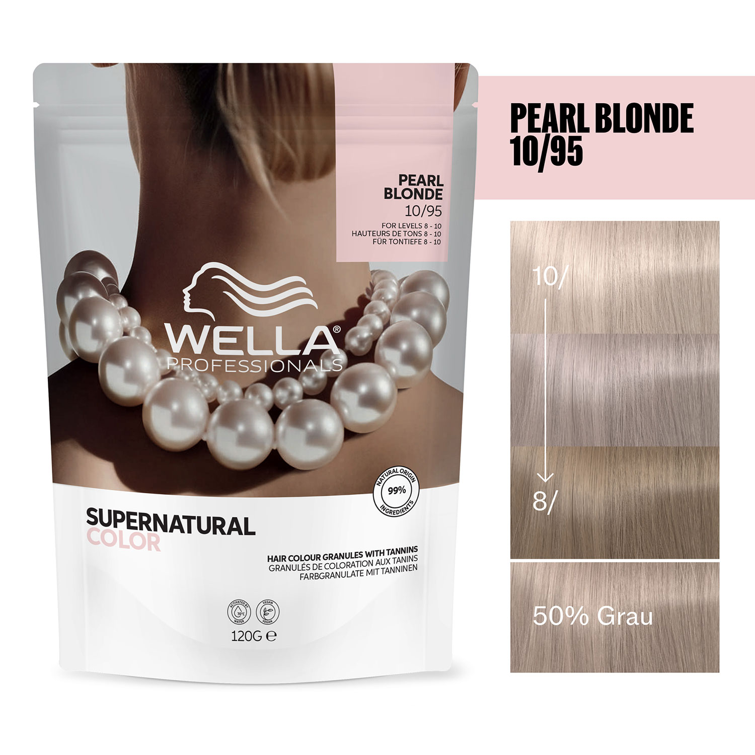 Wella Professionals Supernatural Color 120 ml � Vegane Haarfarbe � freie Farbwahl