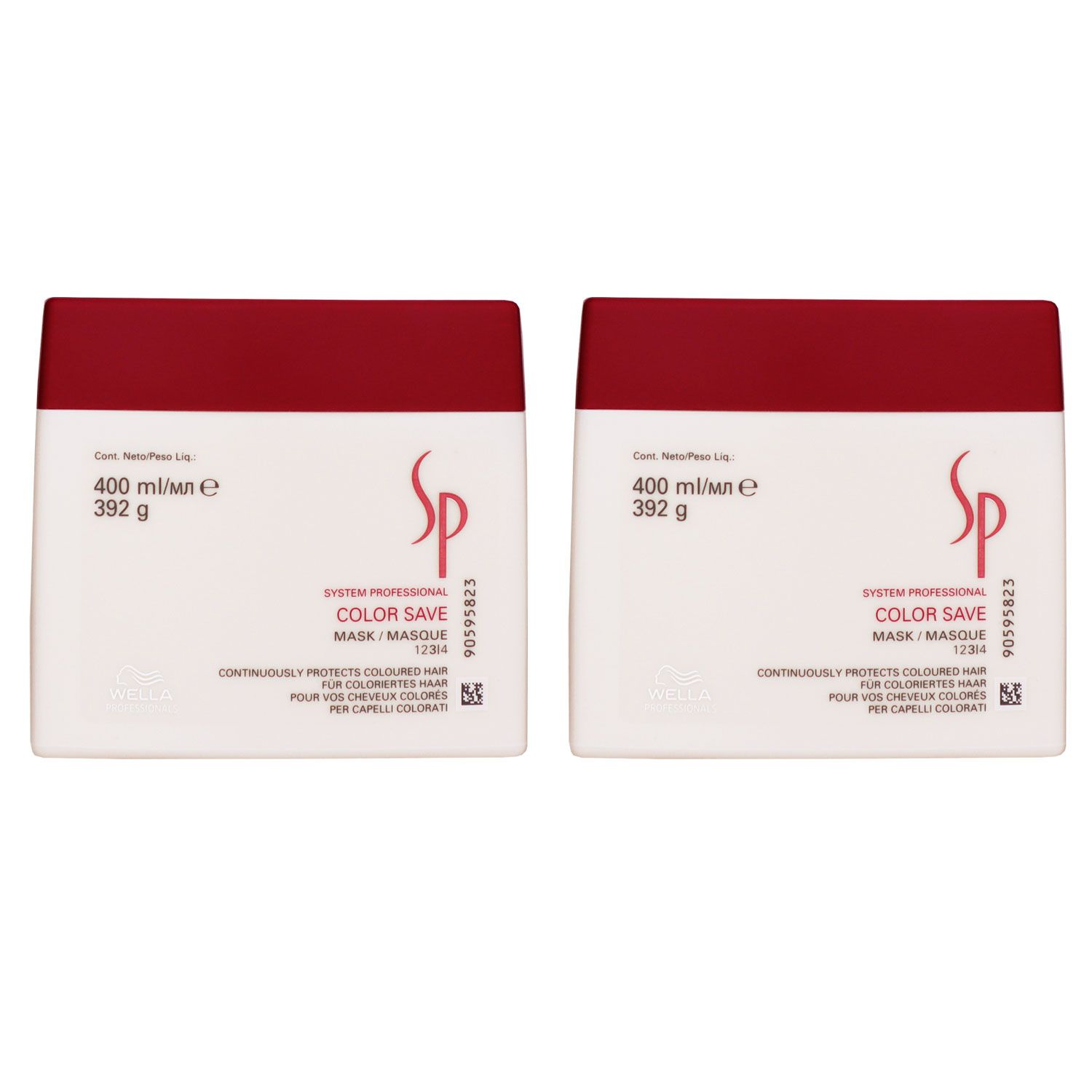 Wella SP Color Save 2 x 400 ml Haarmaske Set