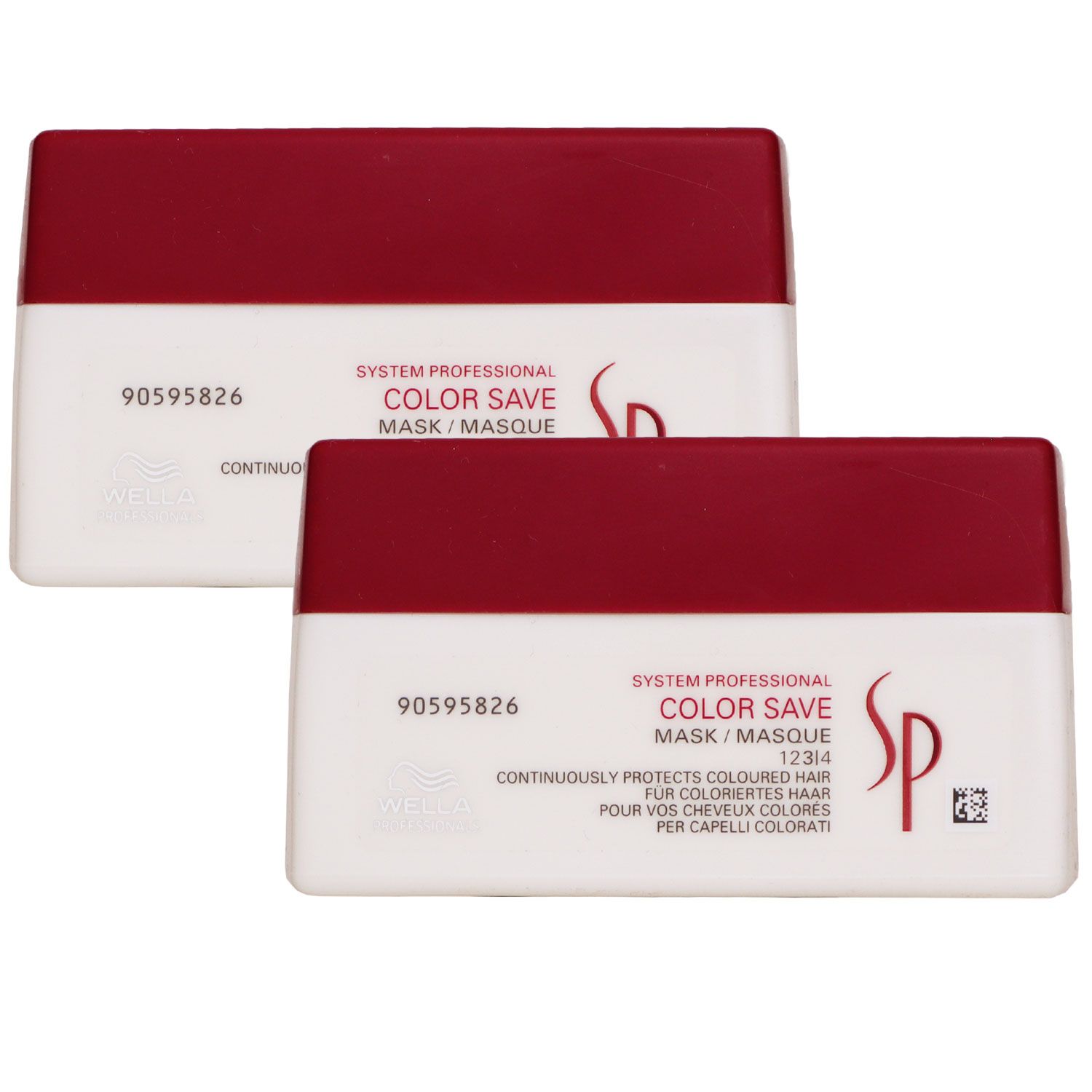 Wella SP Color Save Mask 2 x 200 ml Haarkur f�r gef�rbtes Haar Set