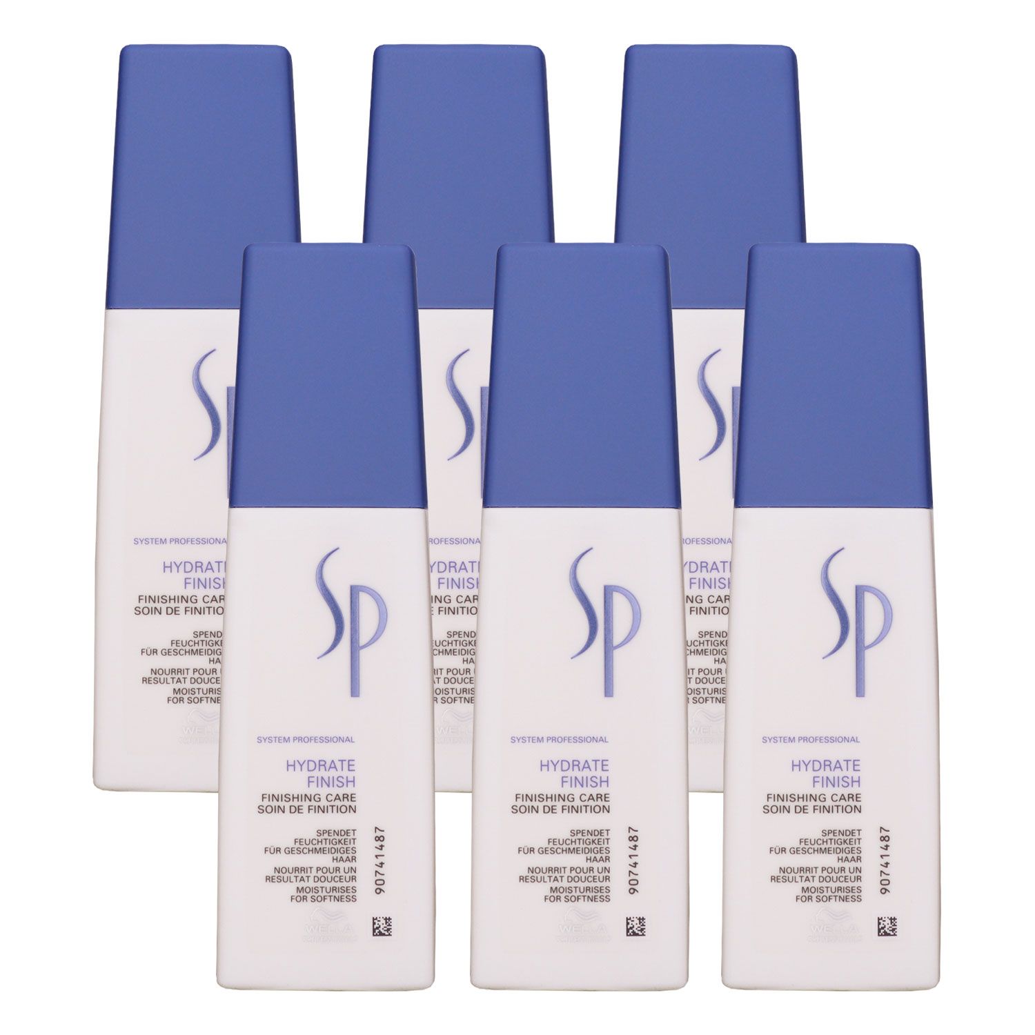 Wella SP Hydrate Finish Spray 6 x 125 ml Feuchtigkeitsspray Set