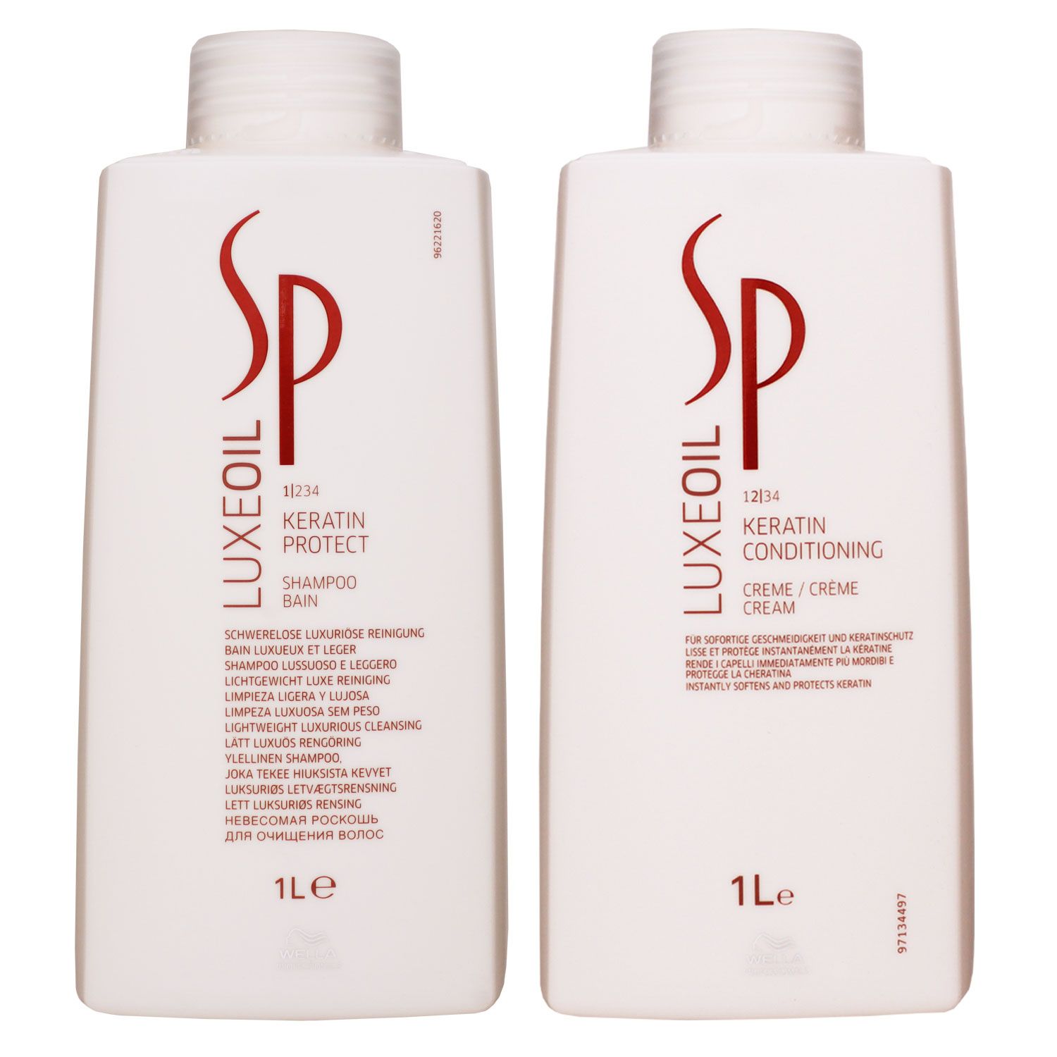 Wella SP Luxe Oil Keratin 1000 ml Shampoo & 1000 ml Conditioner Set