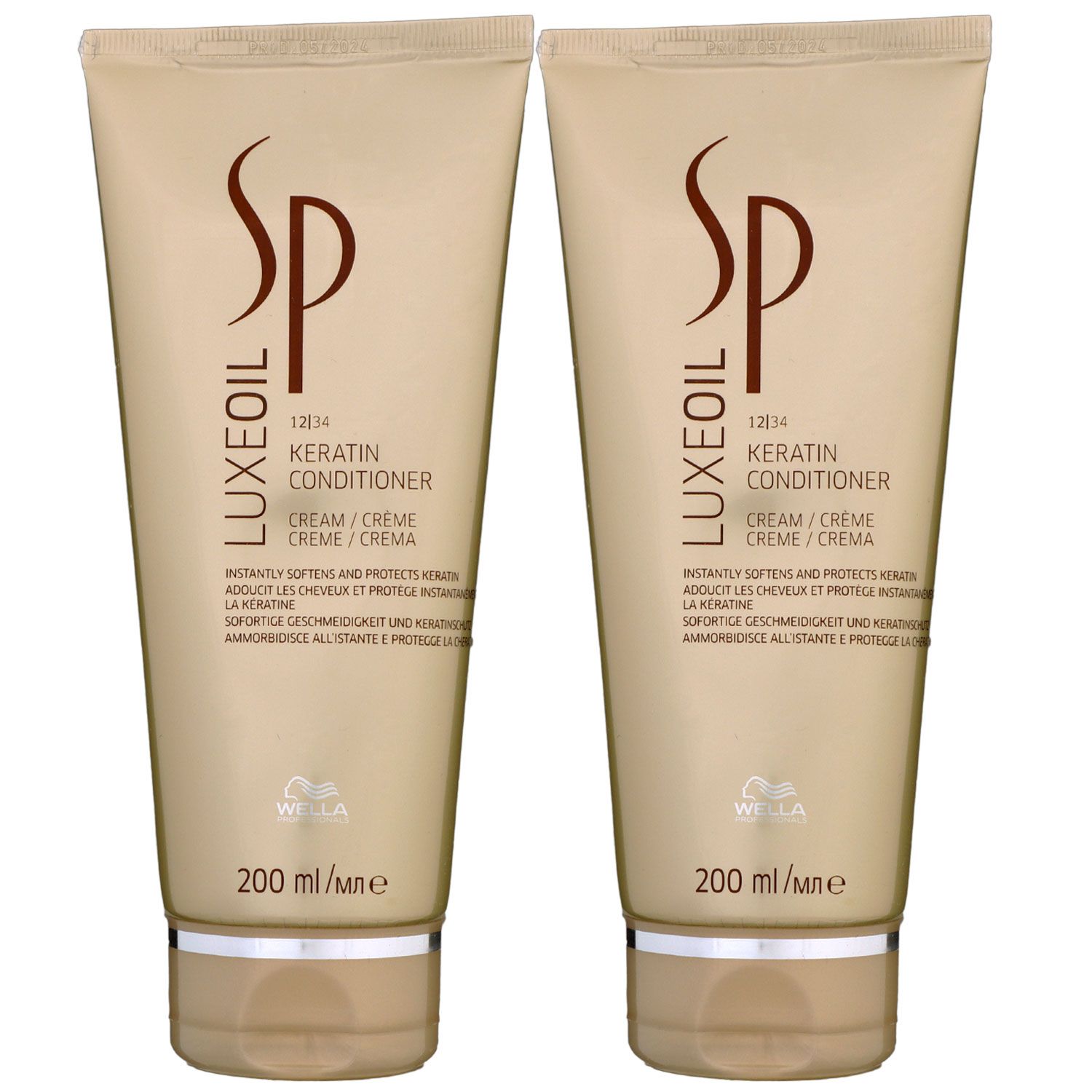 Wella SP Luxe Oil Keratin 2 x 200 ml Conditioner Set