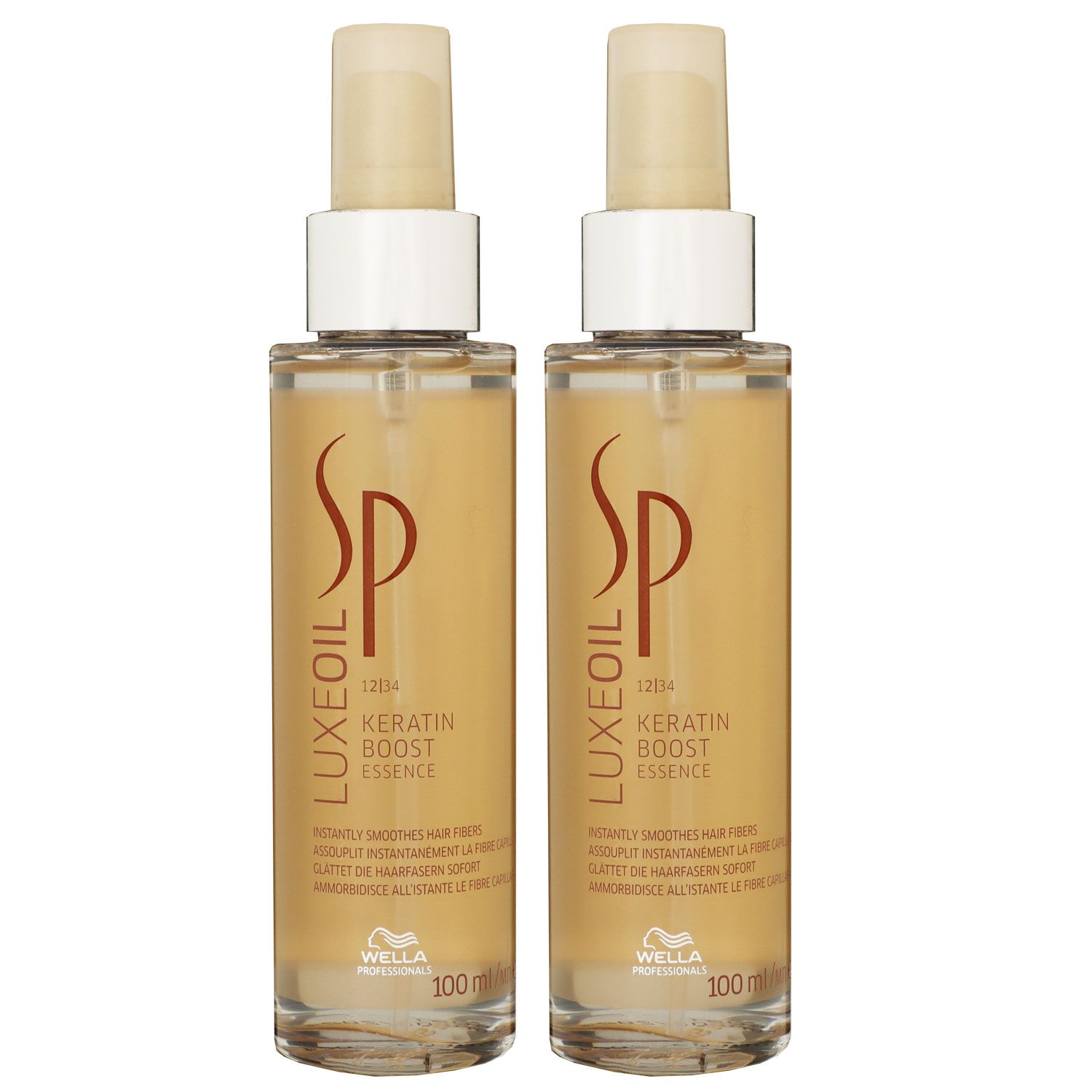 Wella SP Luxe Oil Keratin Boost Essence 2 x 100 ml Spray Set