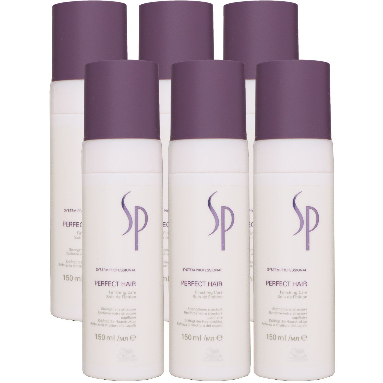 Wella SP Perfect Hair 6 x 150 ml Finishing Care Set