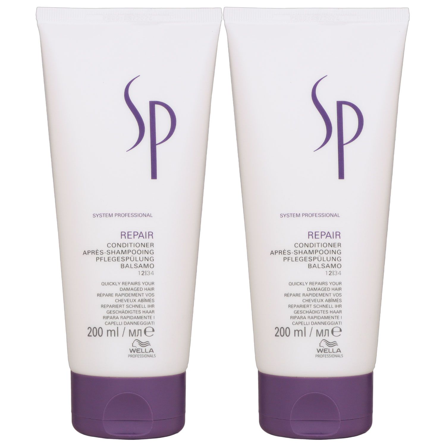 Wella SP Repair 2 x 200 ml Conditioner Set