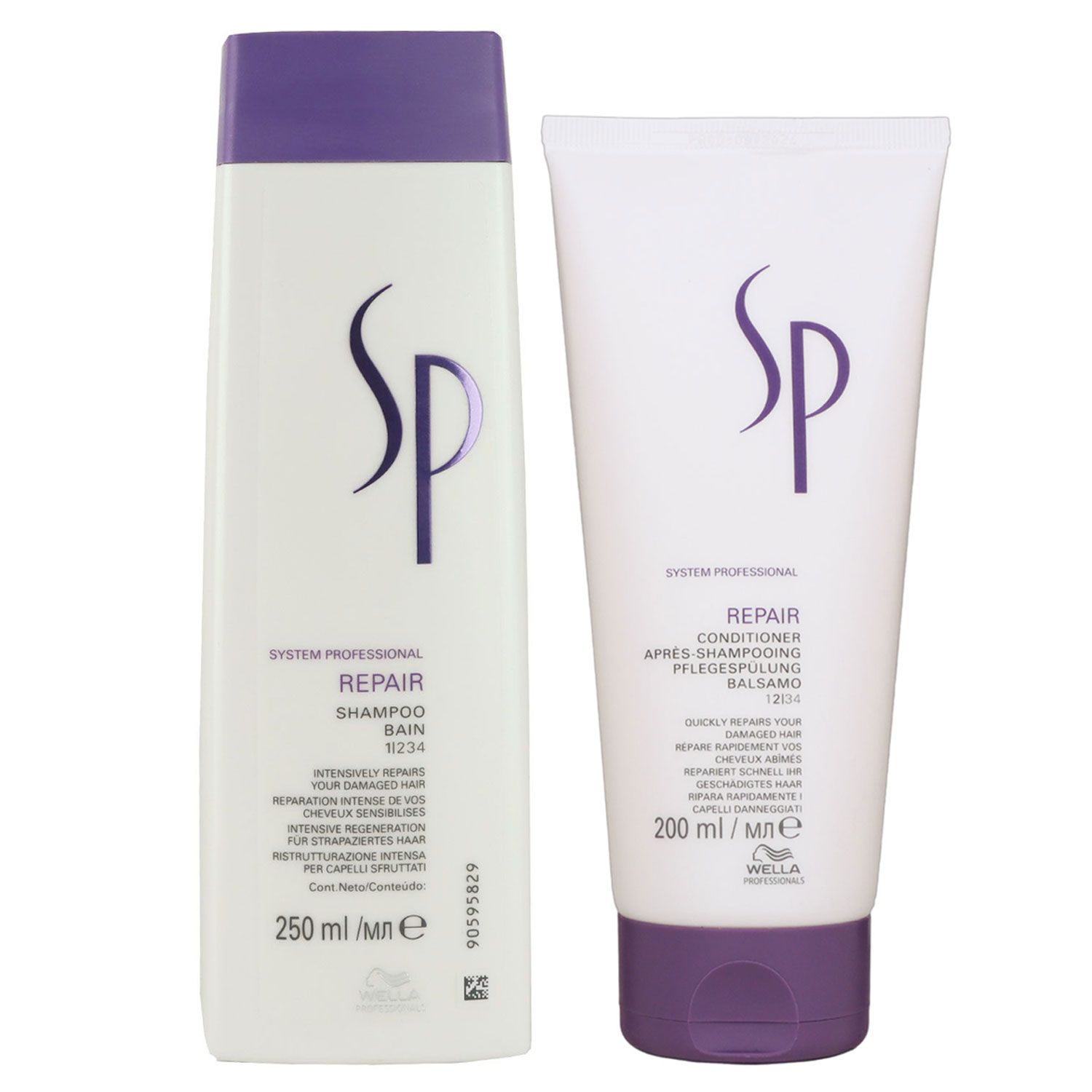 Wella SP Repair 250 ml Shampoo & 200 ml Conditioner Set