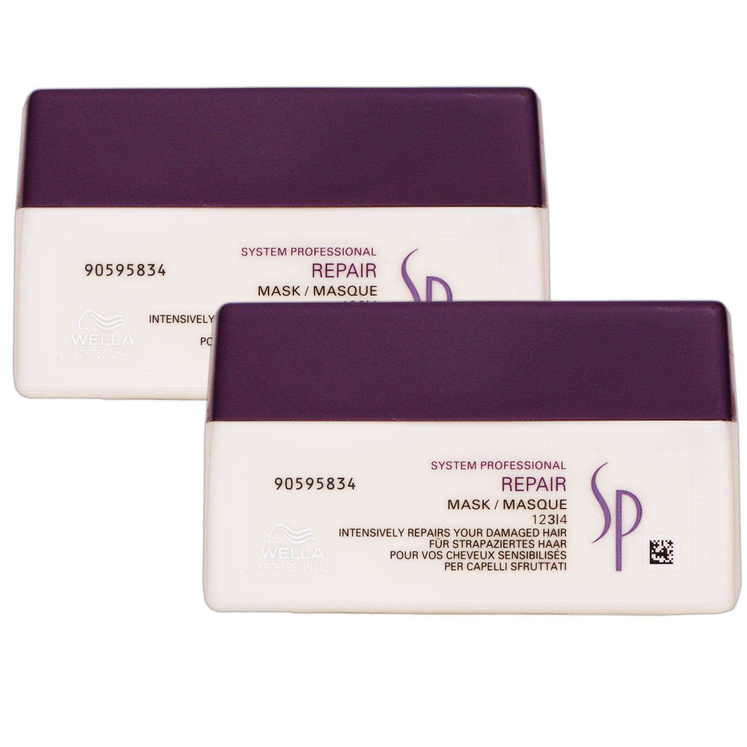 Wella SP Repair Mask 2 x 200 ml Haarmaske f�r gesch�digtes strapaziertes Haar Haarkur Set