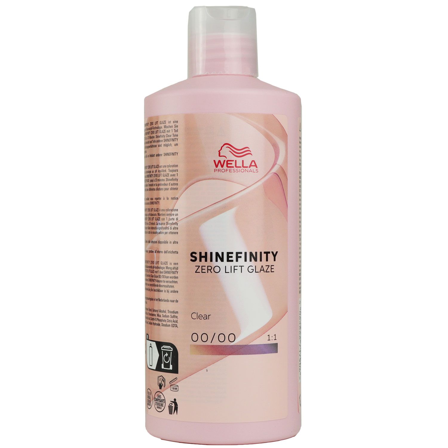 Wella Shinefinity Crystal Glaze 00/00 Zero 500 ml Haarfarbe