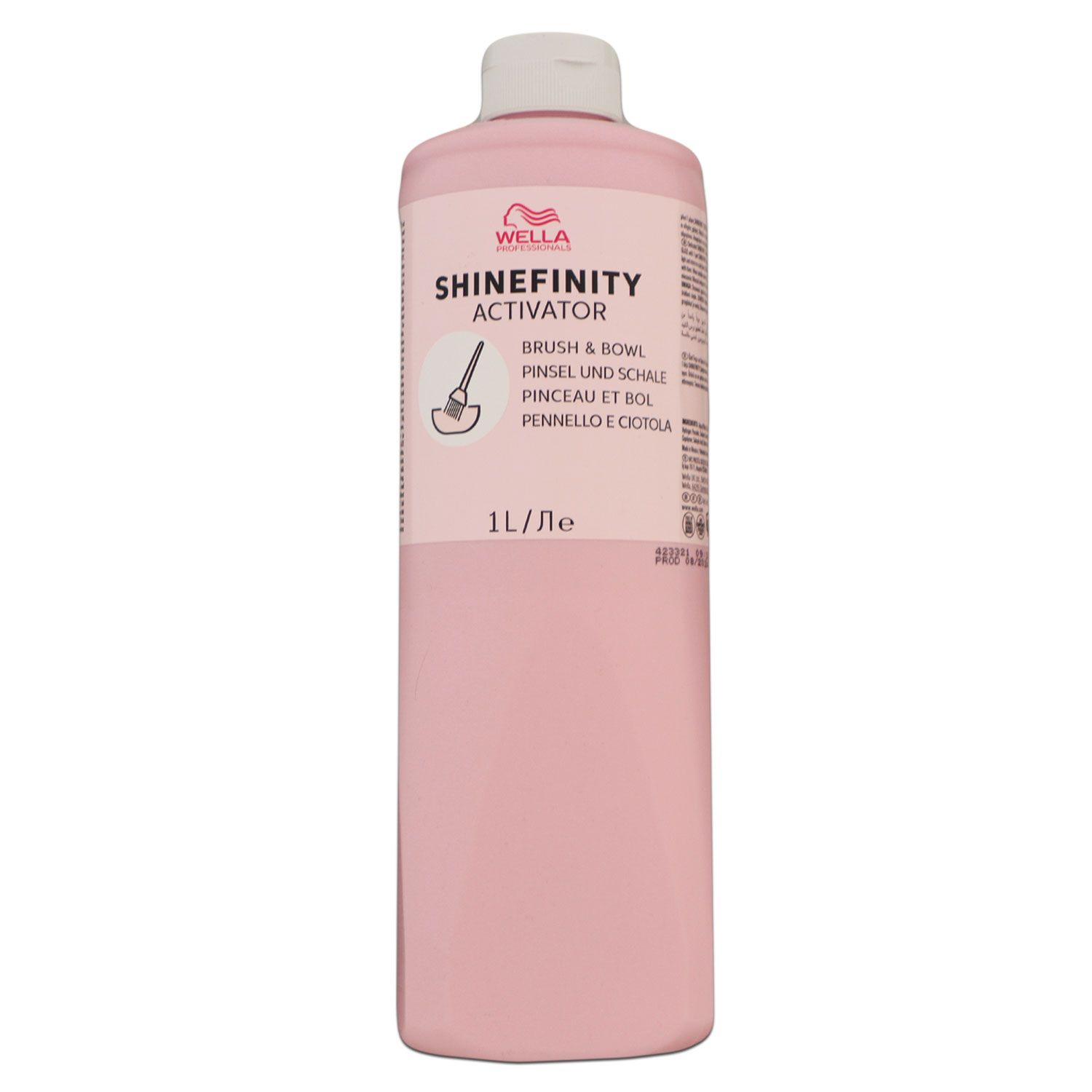 Wella Shinefinity Glaze Activator Brush Bowl 2 % 1000 ml Entwickler H2O2