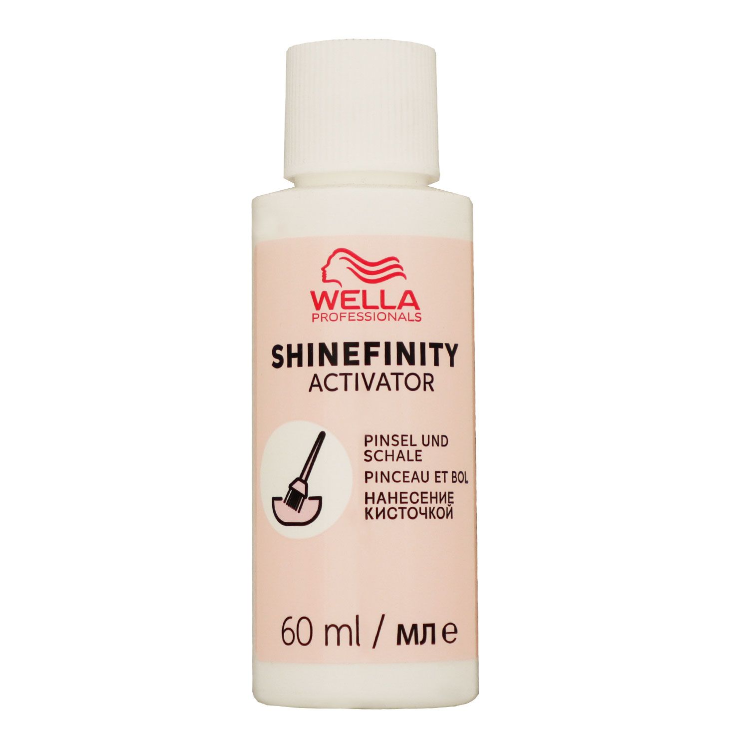 Wella Shinefinity Glaze Activator Brush Bowl 2 % 60 ml Entwickler H2O2
