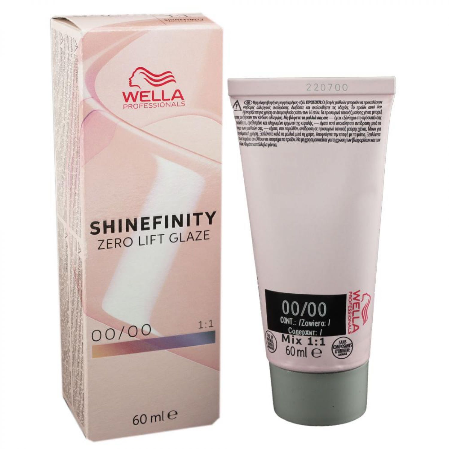 Wella Shinefinity Glaze Cool 60 ml 00/00 Crystal Glaze Booster T�nung