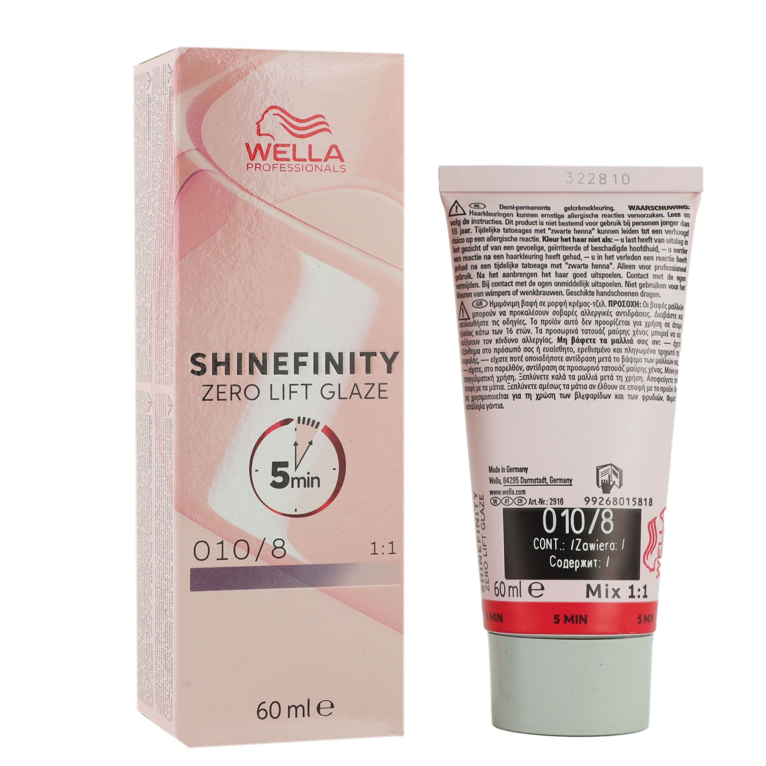 Wella Shinefinity Glaze Cool 60 ml 010/8 Opal Flash T�nung